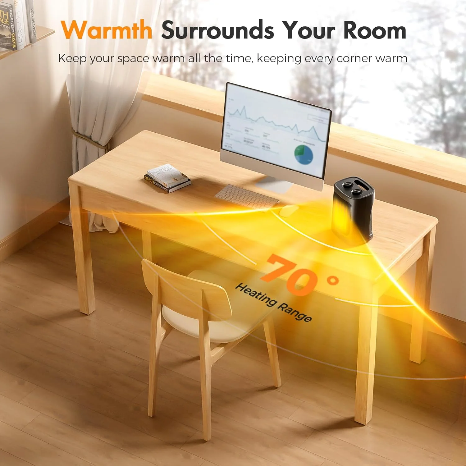 Kismile Portable Electric Space Heater Series - Image 9