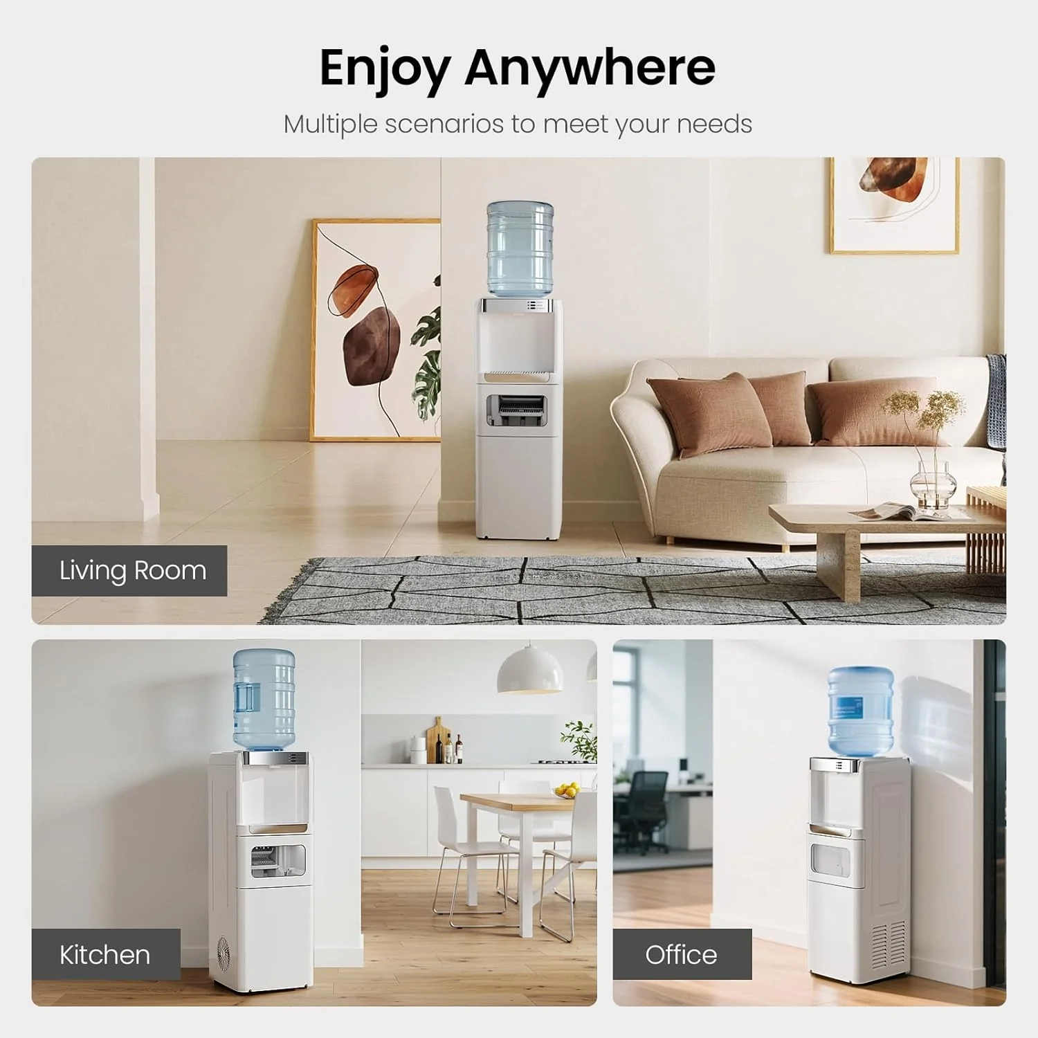 Kismile Water Cooler Dispenser with Ice Maker WD5815 - Image 14
