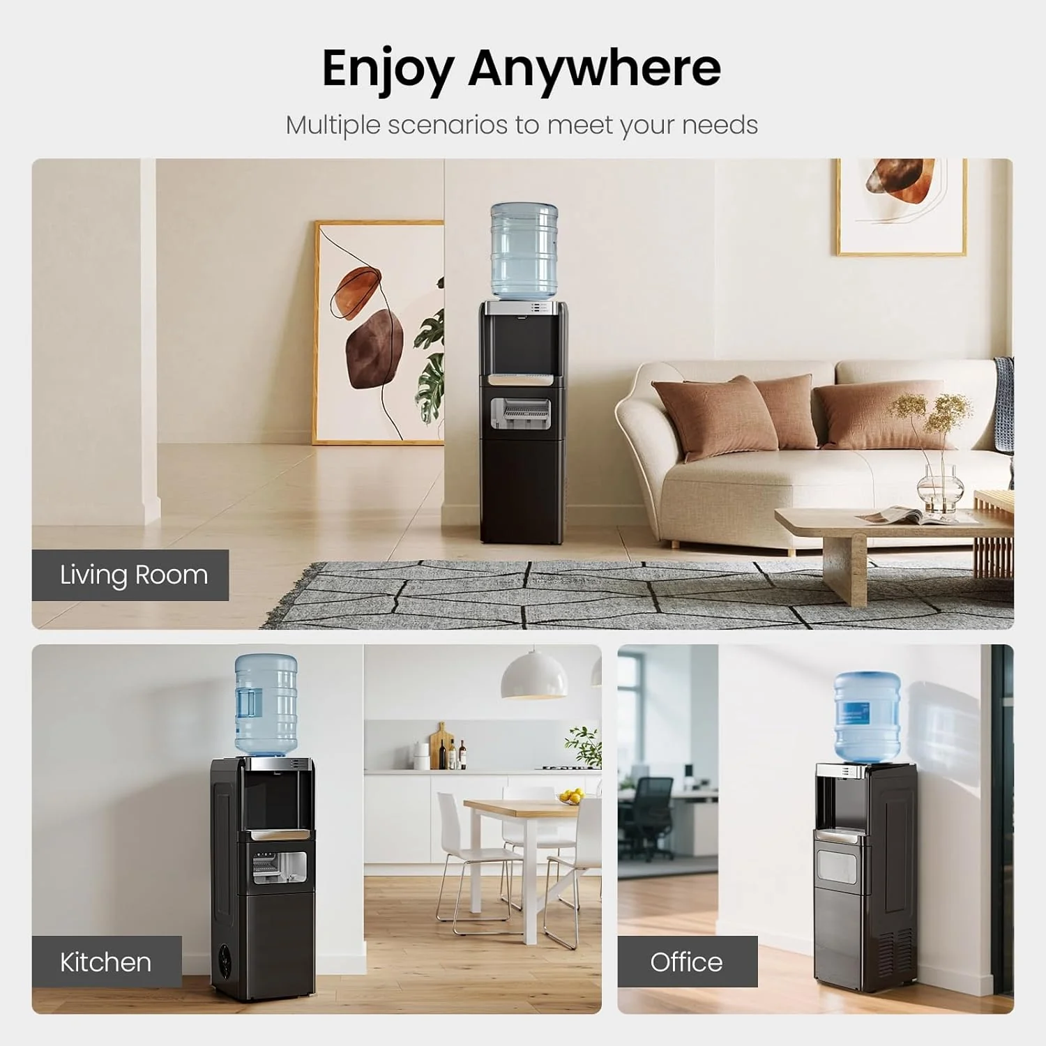 Kismile Water Cooler Dispenser with Ice Maker WD5815 - Image 7