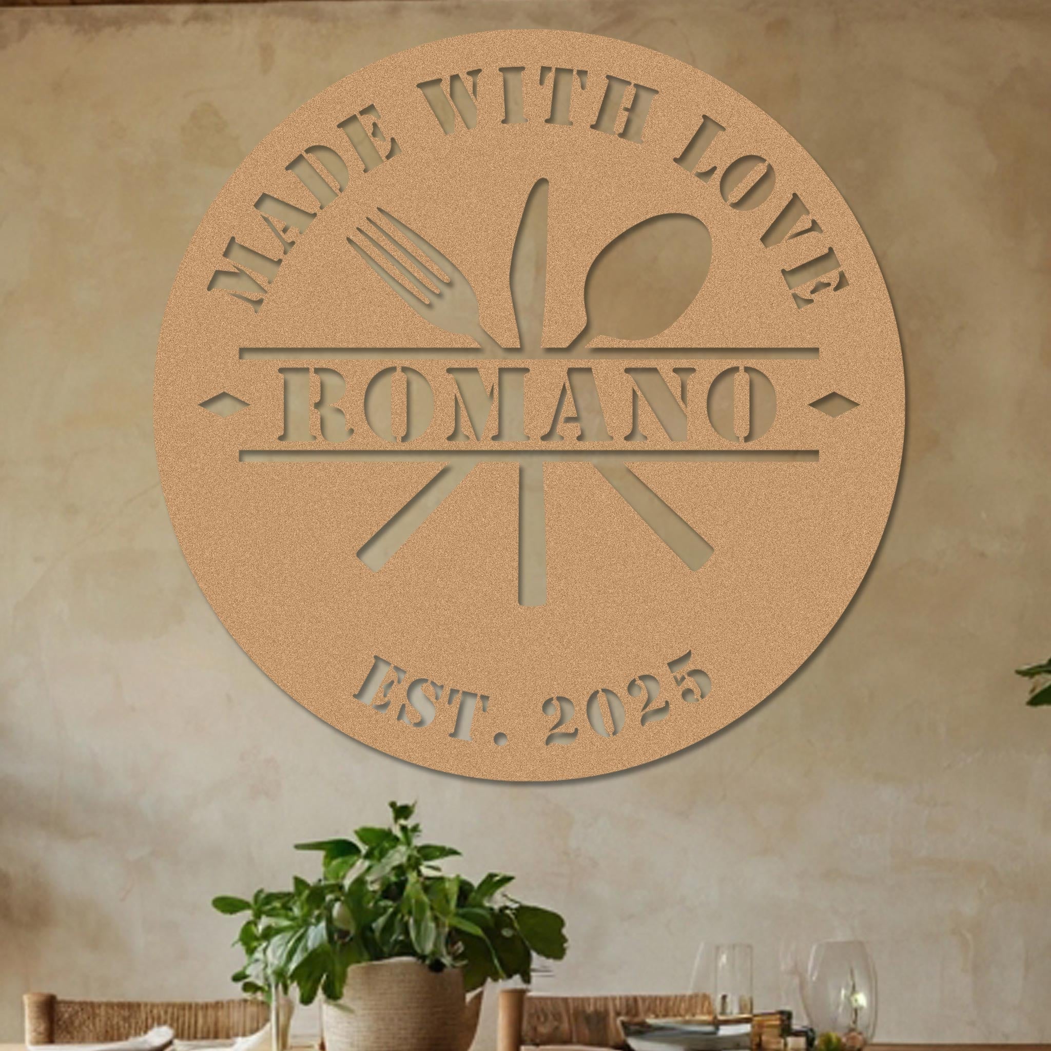Kitchen Family Sign - Image 4