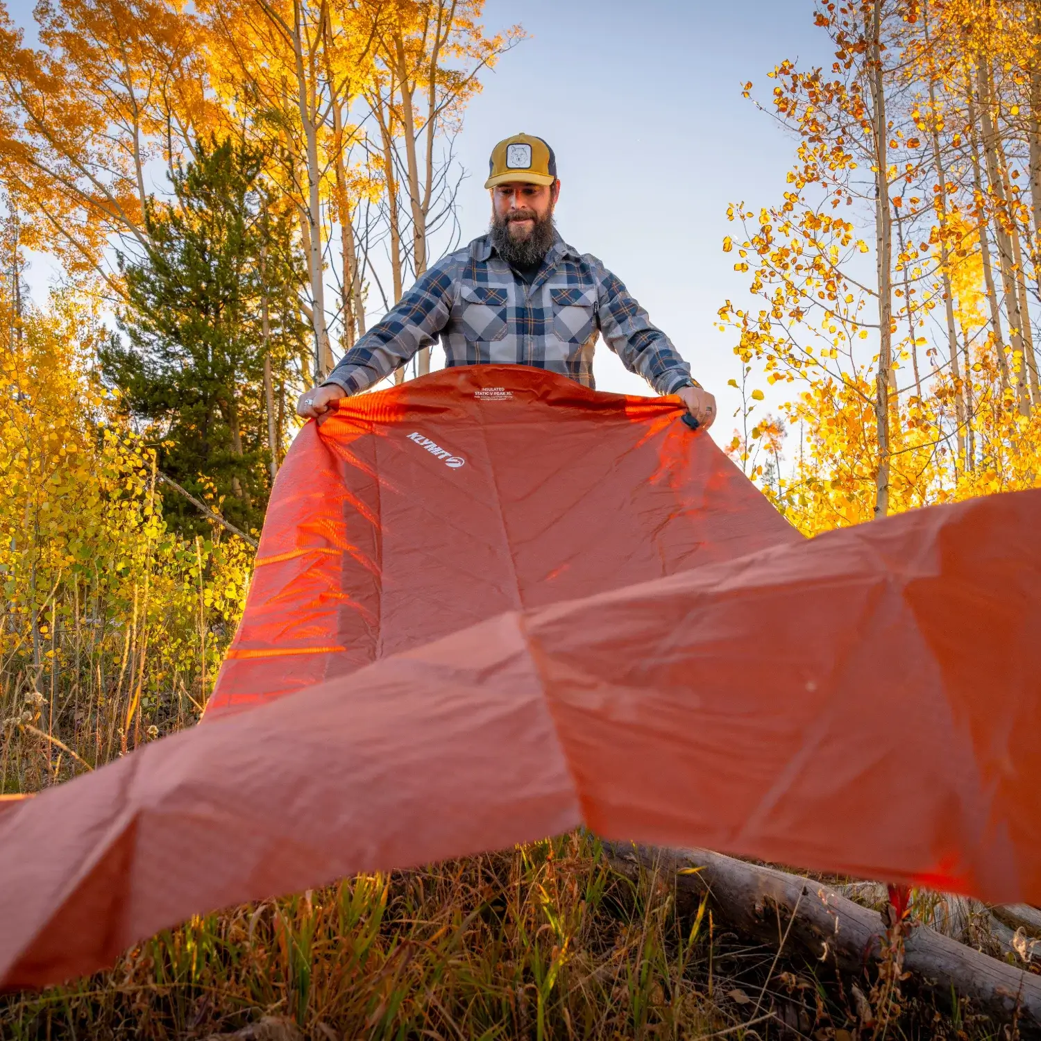 Klymit Insulated Static V PEAK Sleeping Pads XL - Red Rock - Image 11