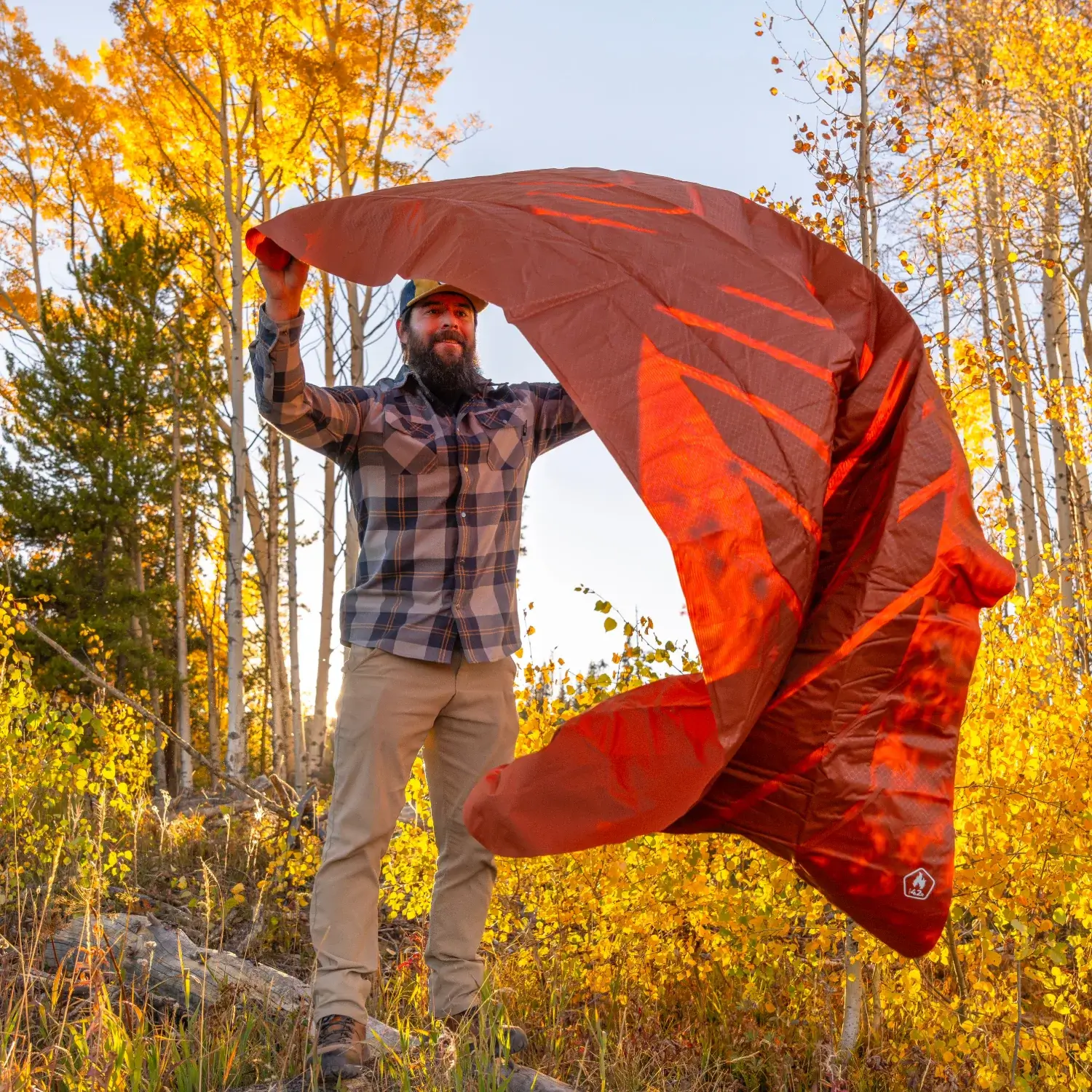Klymit Insulated Static V PEAK Sleeping Pads XL - Red Rock - Image 13