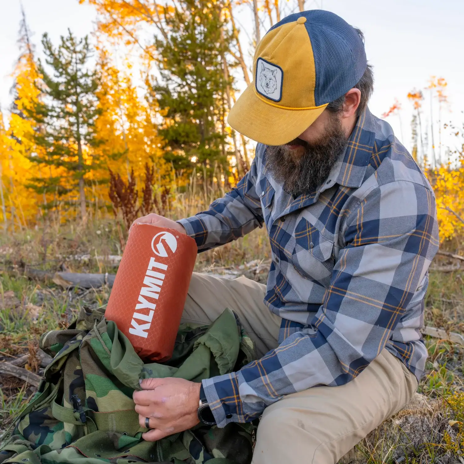 Klymit Insulated Static V PEAK Sleeping Pads XL - Red Rock - Image 16