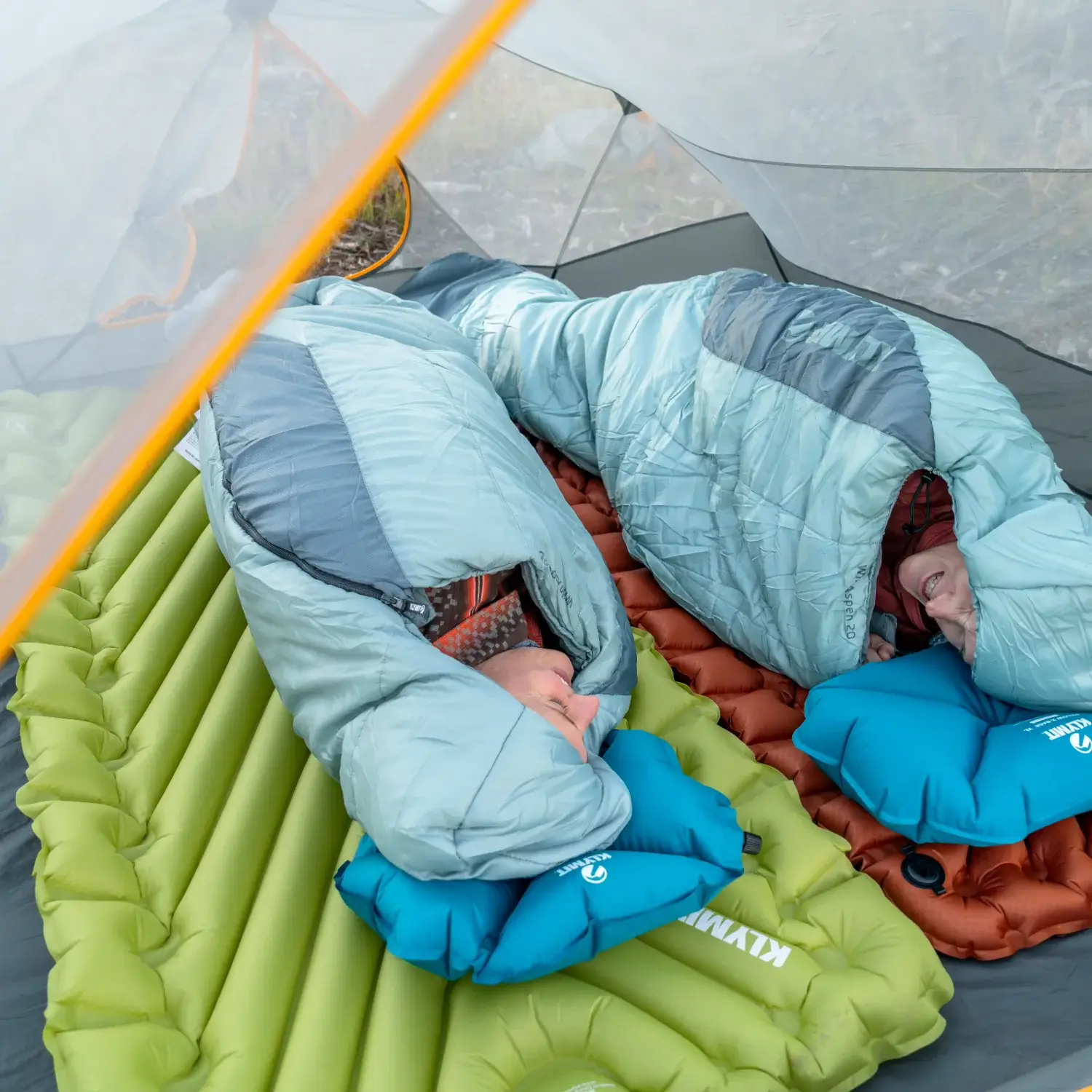 Klymit Static V Summit Sleeping Pads XL - Chartreuse - Image 17