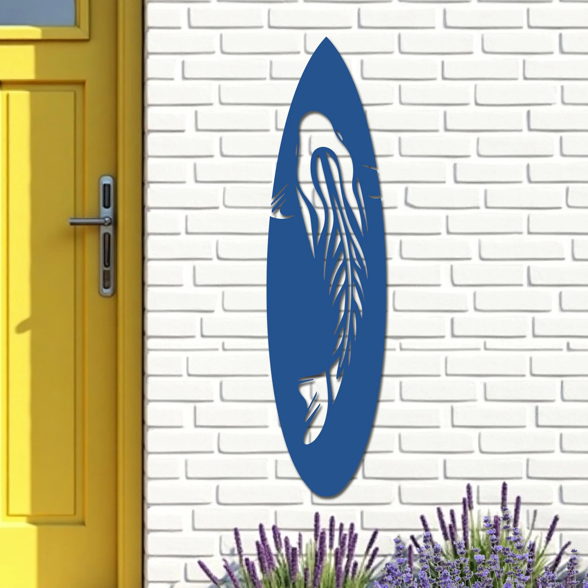 Koi Fish Surfboard Sign - Image 5