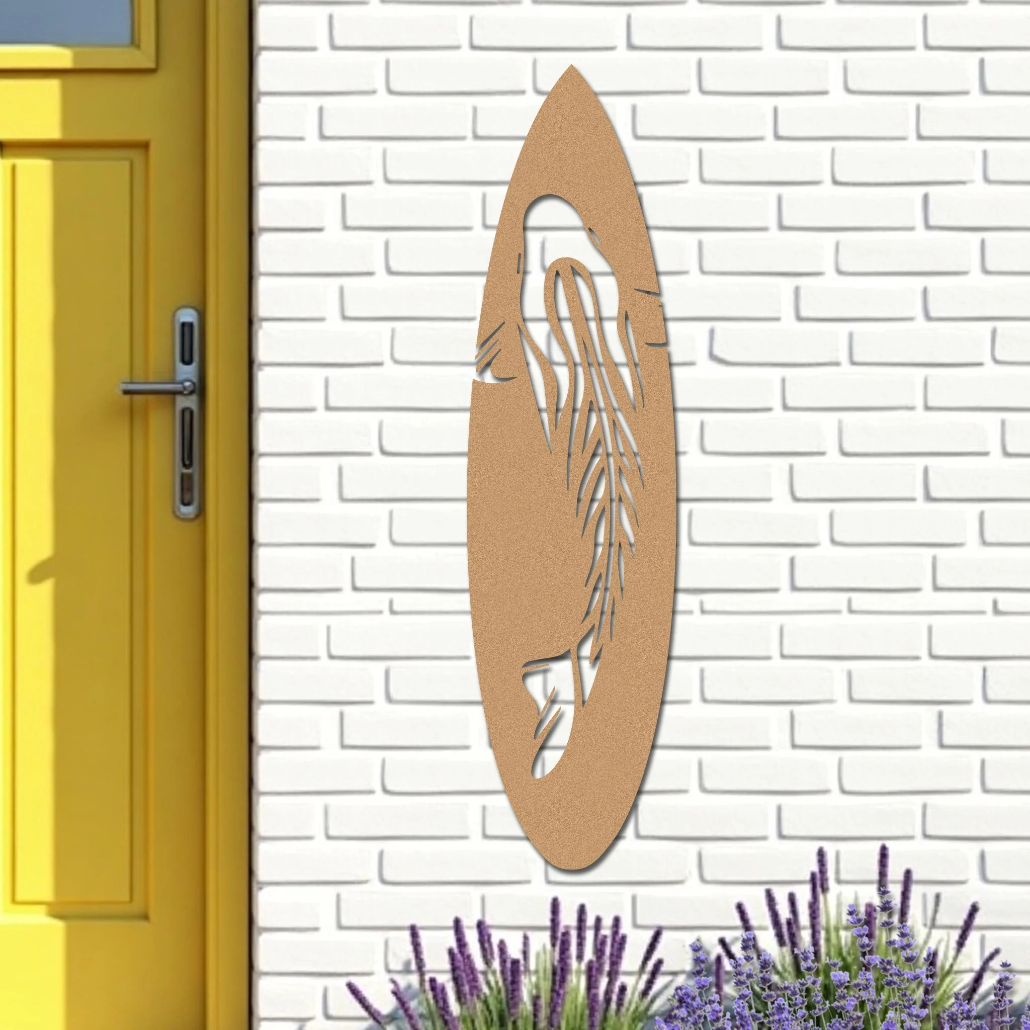 Koi Fish Surfboard Sign - Image 6