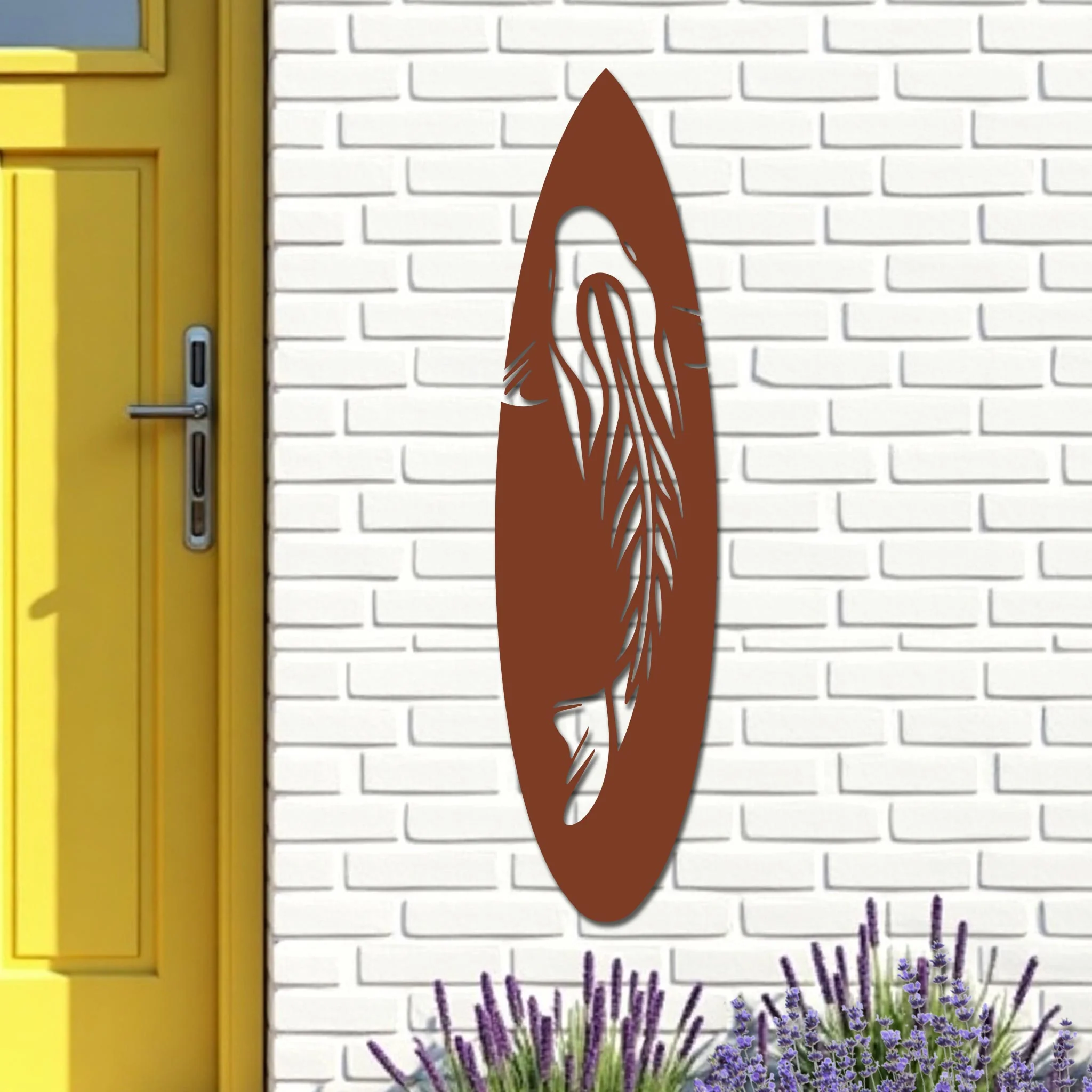 Koi Fish Surfboard Sign - Image 7