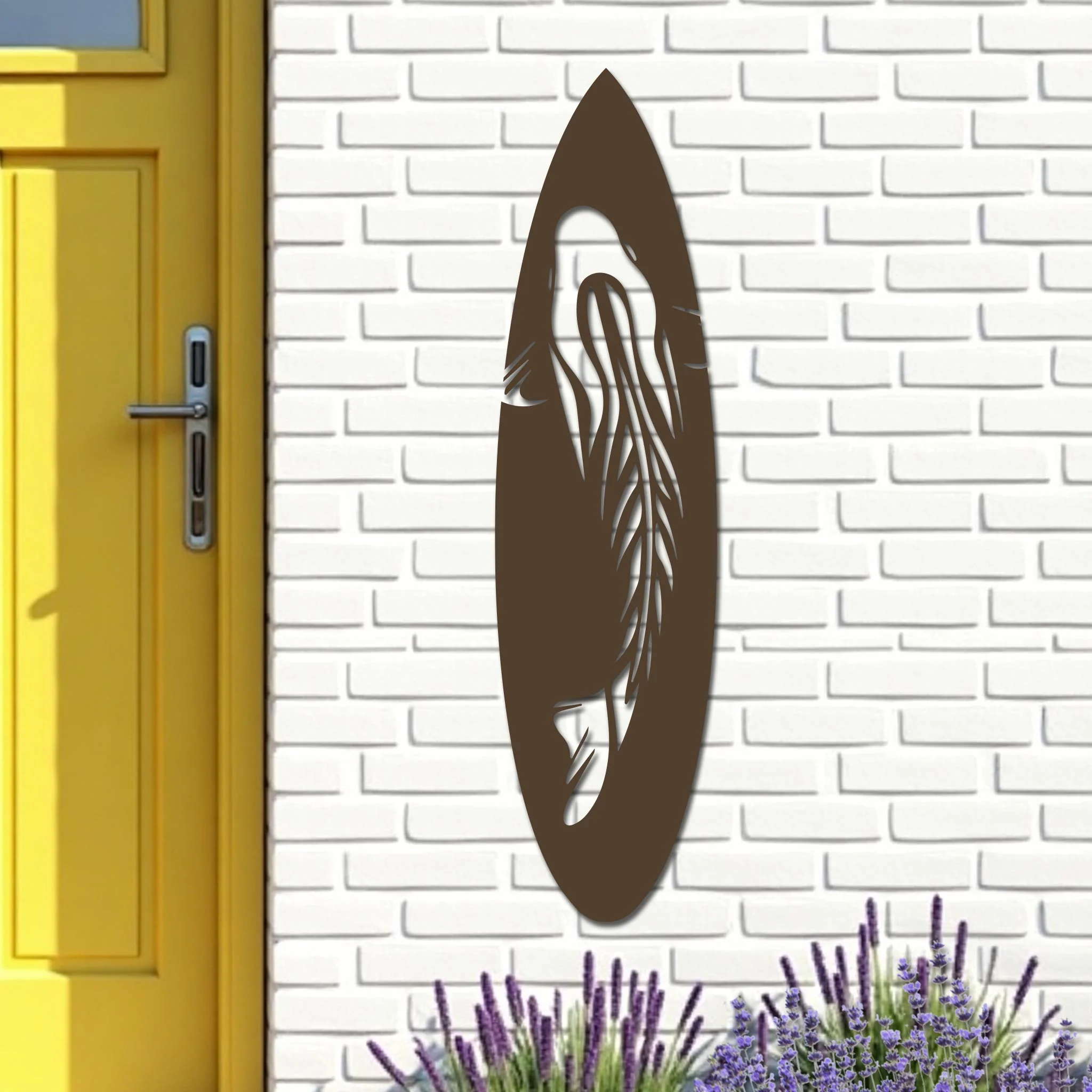 Koi Fish Surfboard Sign - Image 8