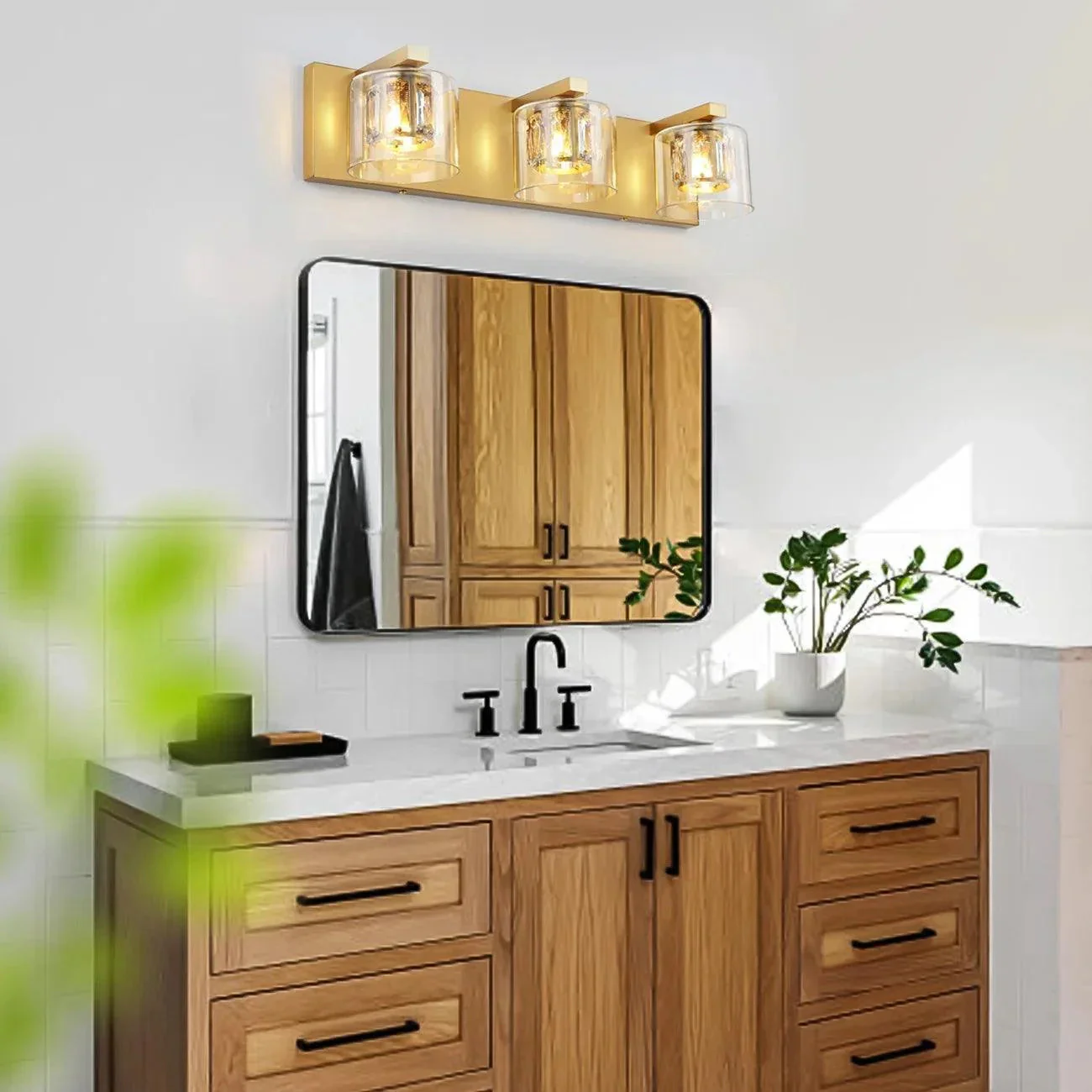 Kolt Modern 3-Light Bathroom Vanity Light - Image 9
