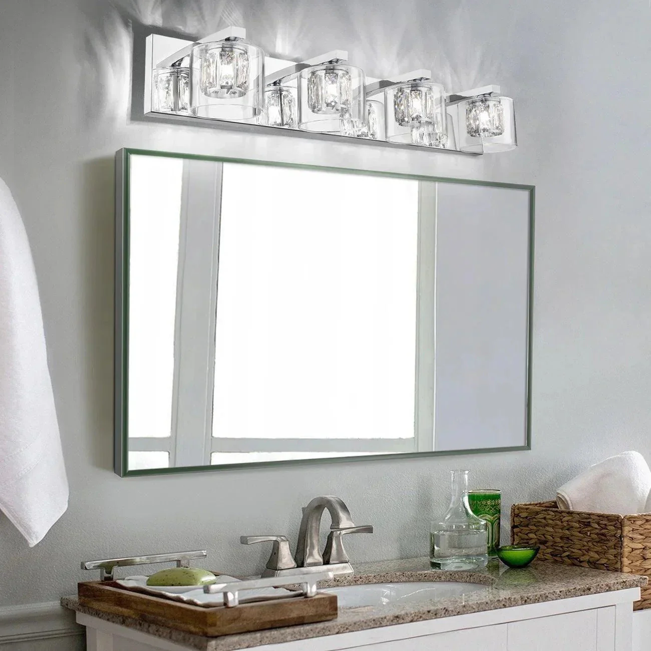 Kolt Modern 4-Light Bathroom Vanity Light - Image 2