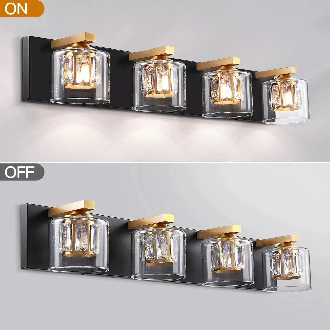 Kolt Modern 4-Light Bathroom Vanity Light - Image 23