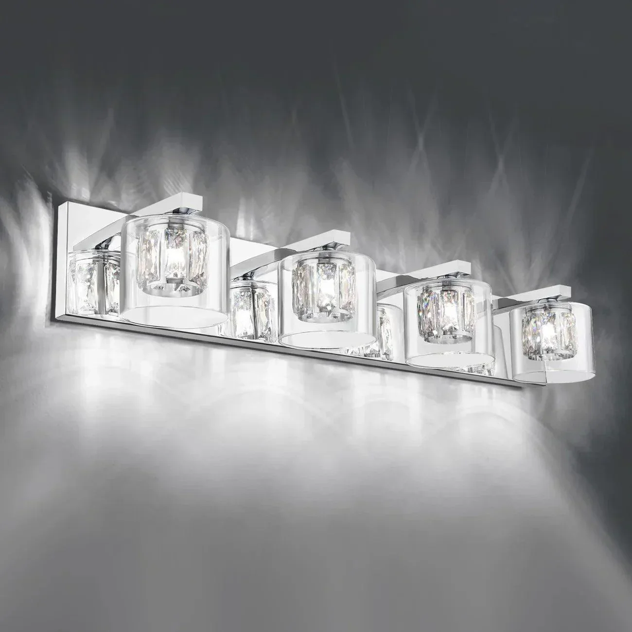 Kolt Modern 4-Light Bathroom Vanity Light - Image 4