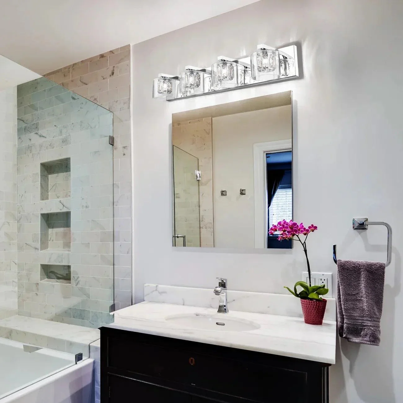 Kolt Modern 4-Light Bathroom Vanity Light - Image 6
