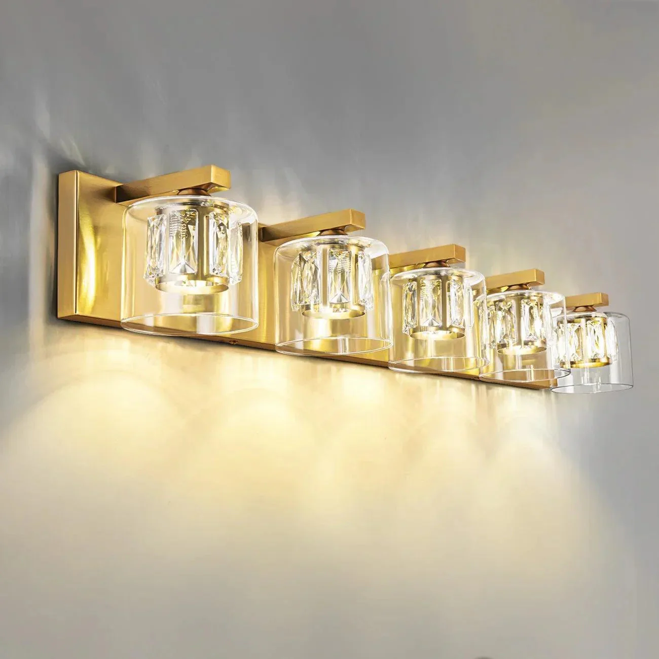 Kolt Modern 5-Light Bathroom Vanity Light - Image 14