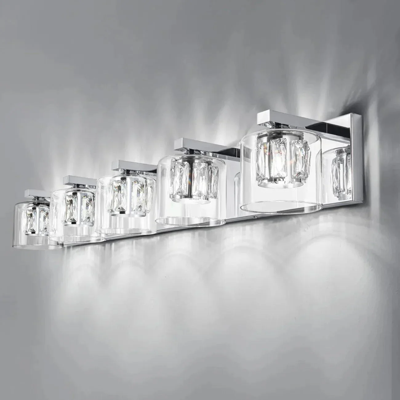 Kolt Modern 5-Light Bathroom Vanity Light - Image 5