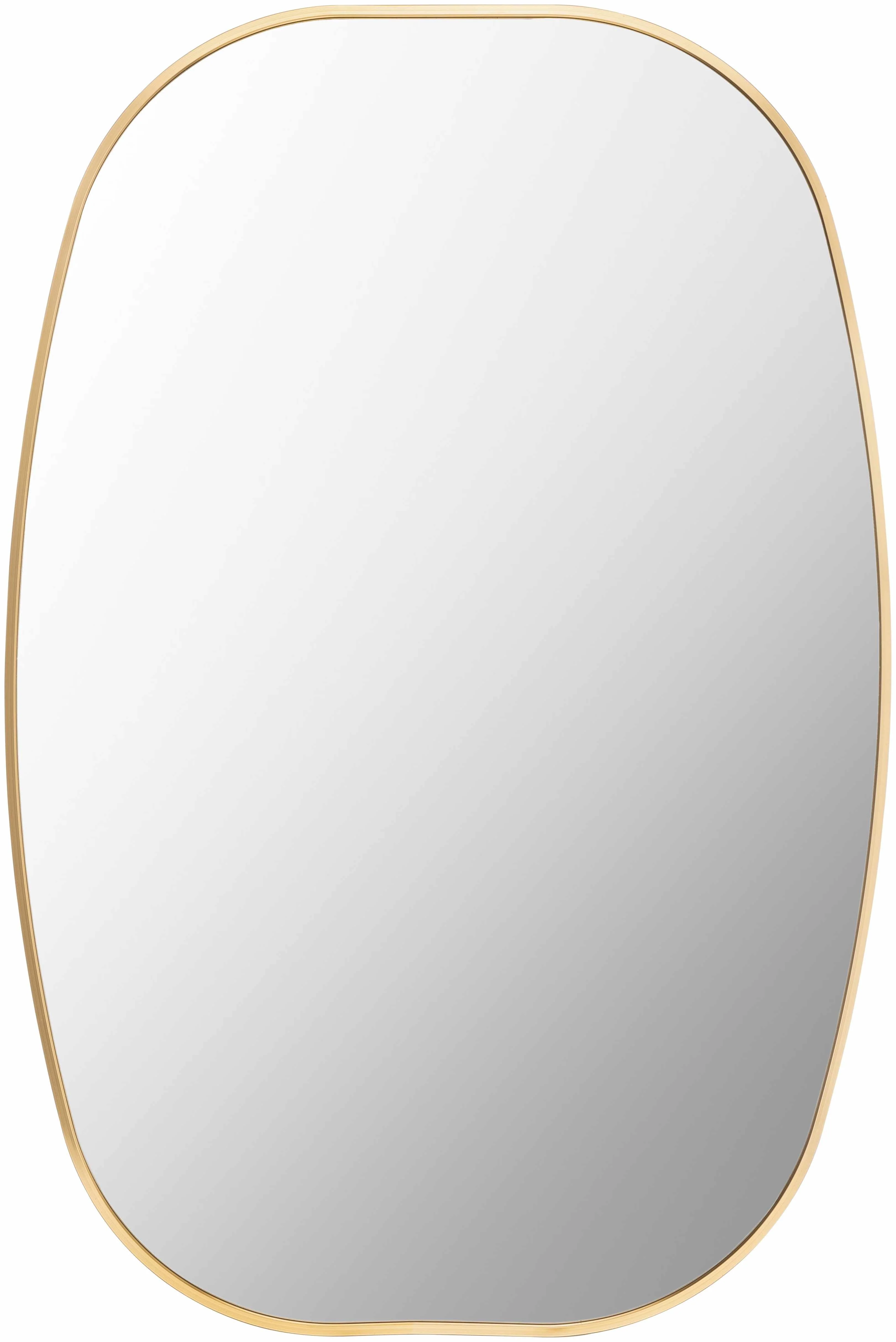 Kopparberg Gold Frame Round Mirror - Image 4