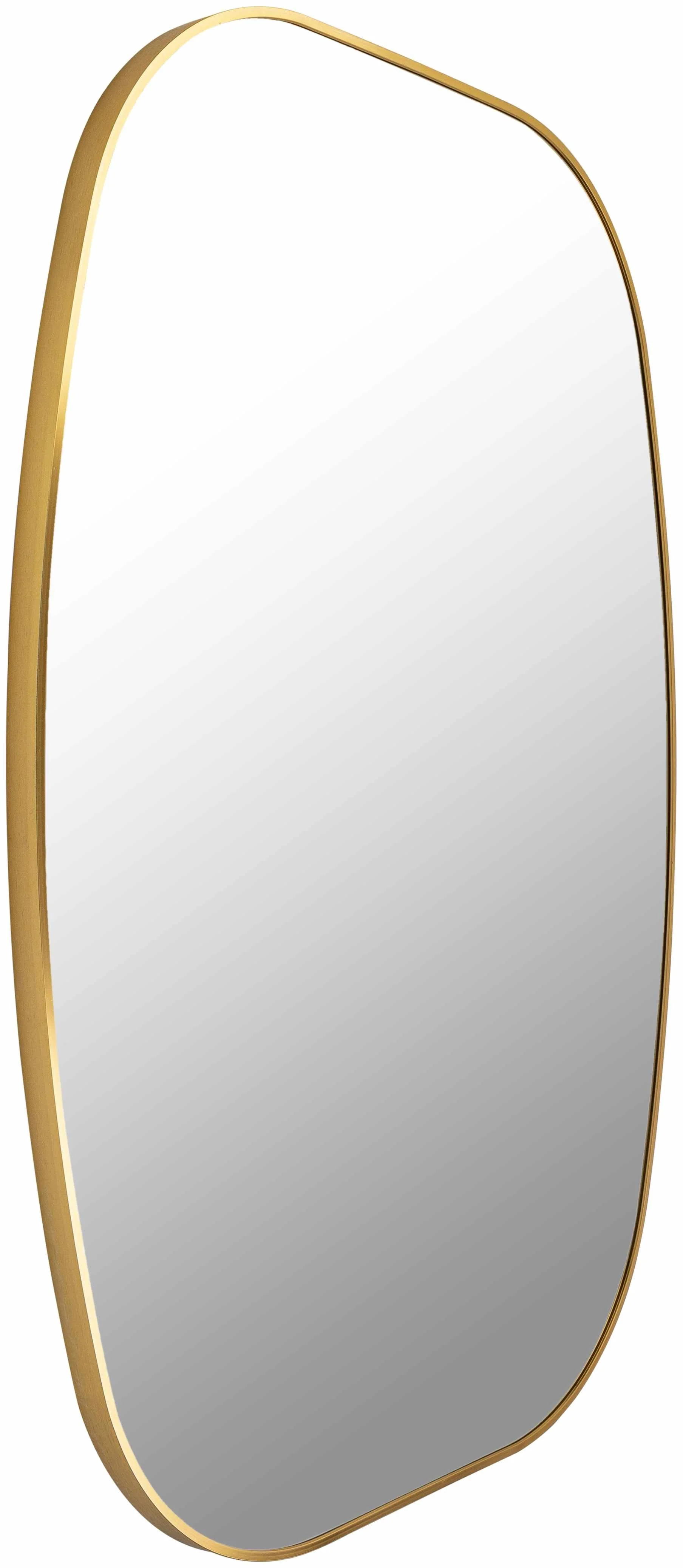 Kopparberg Gold Frame Round Mirror - Image 5