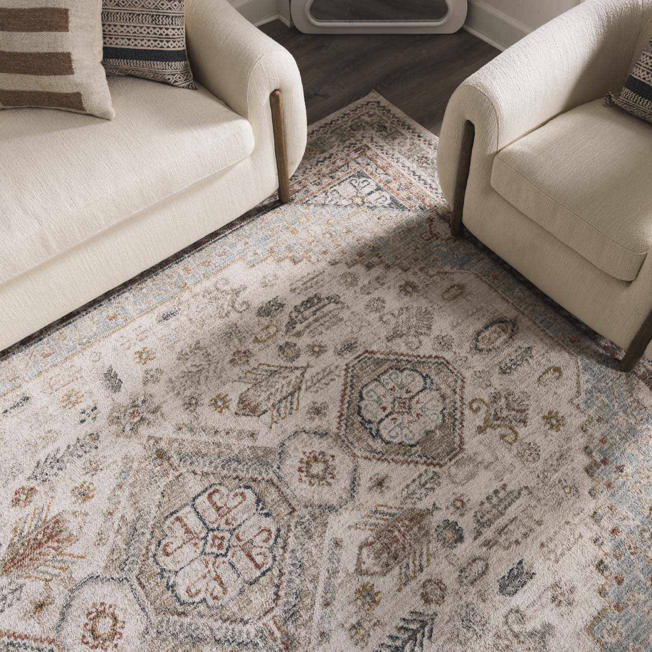 Kouta Cream Area Rug - Image 9
