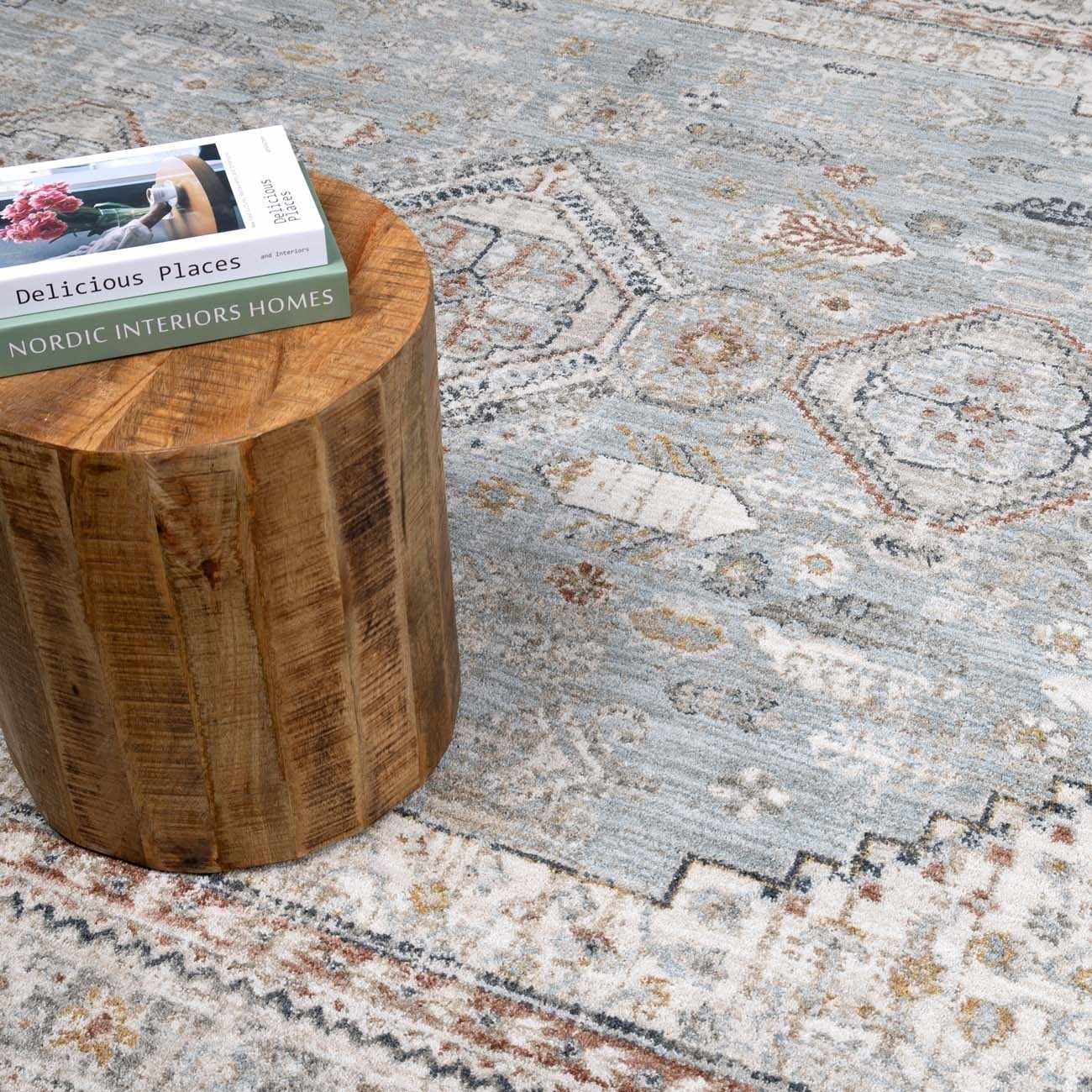 Kouta Gray Blue Area Rug - Image 4