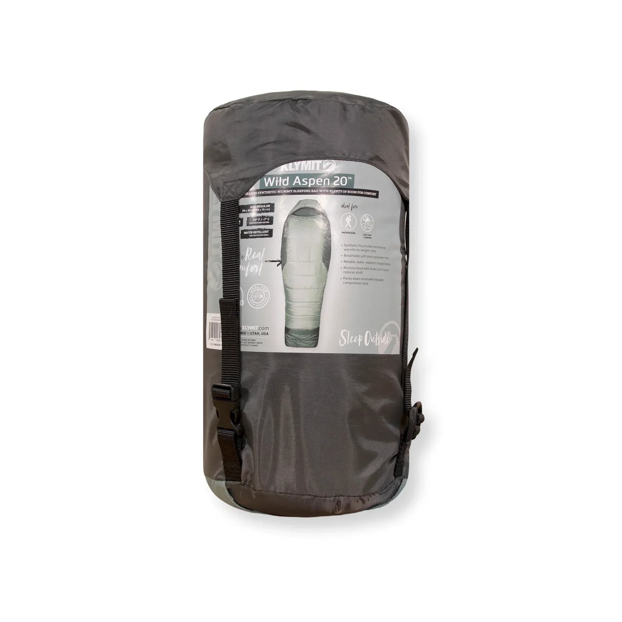 Kylmit Wild Aspen 20 Sleeping Bags Large - Chinois Green - Image 2