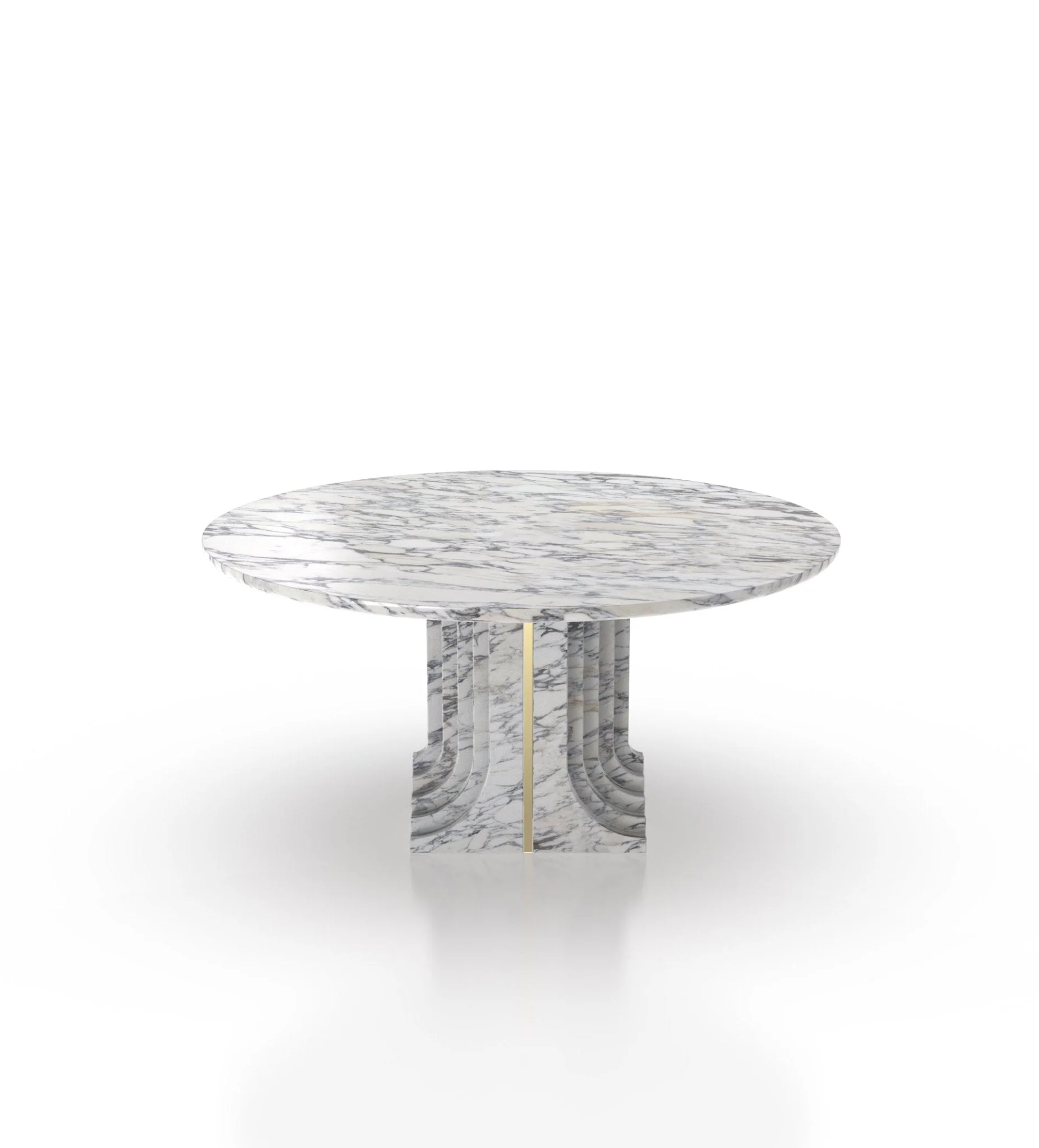 La Chloé 48 Marble Round Table - Image 3