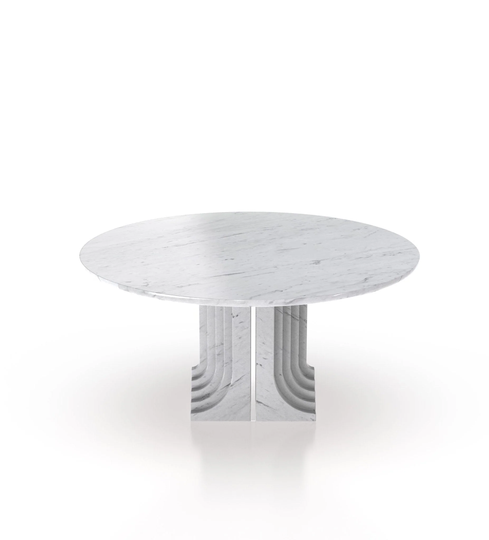 La Chloé 48 Marble Round Table - Image 4