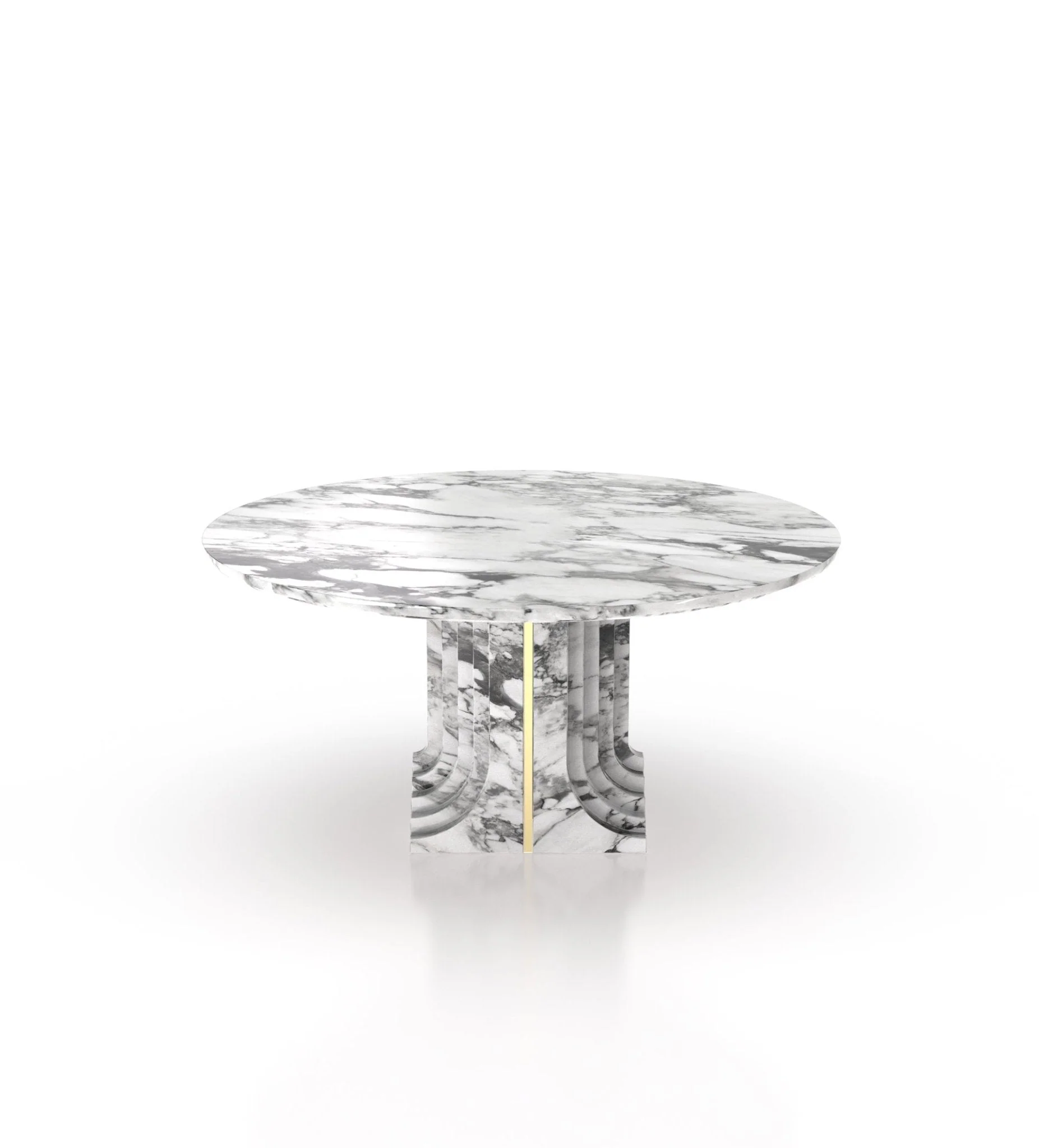 La Chloé 60 Marble Round Table - Image 9
