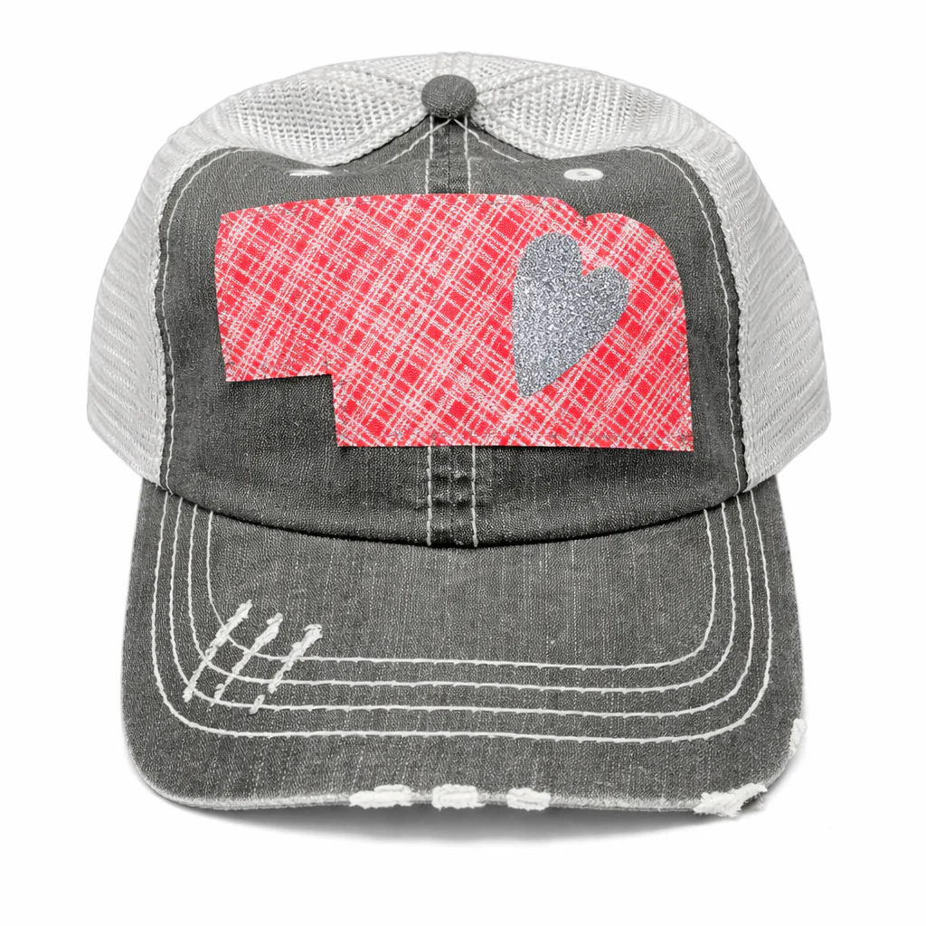 Ladies Nebraska Patch Hats | Multiple Designs | Small Town Famous - Image 10