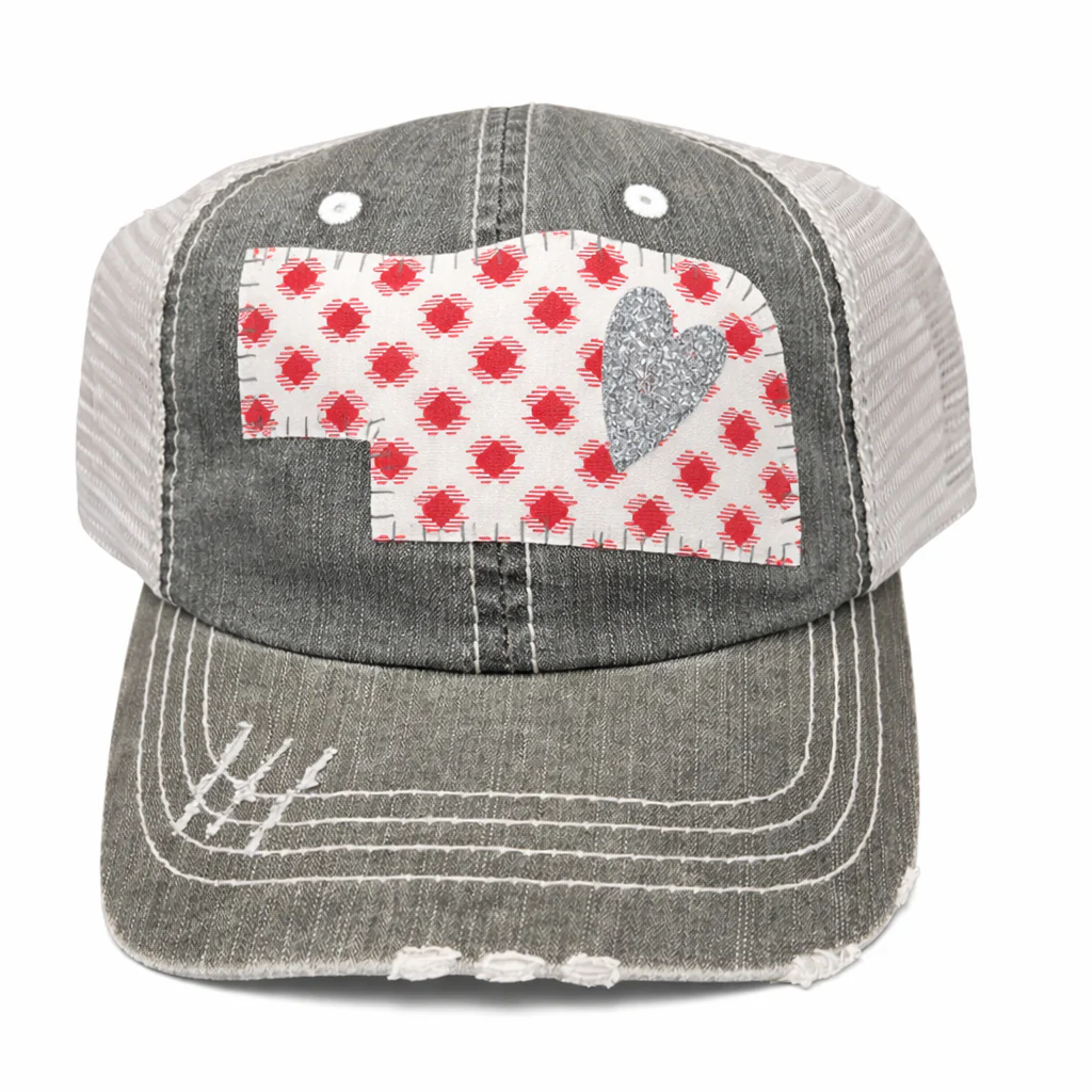 Ladies Nebraska Patch Hats | Multiple Designs | Small Town Famous - Image 15