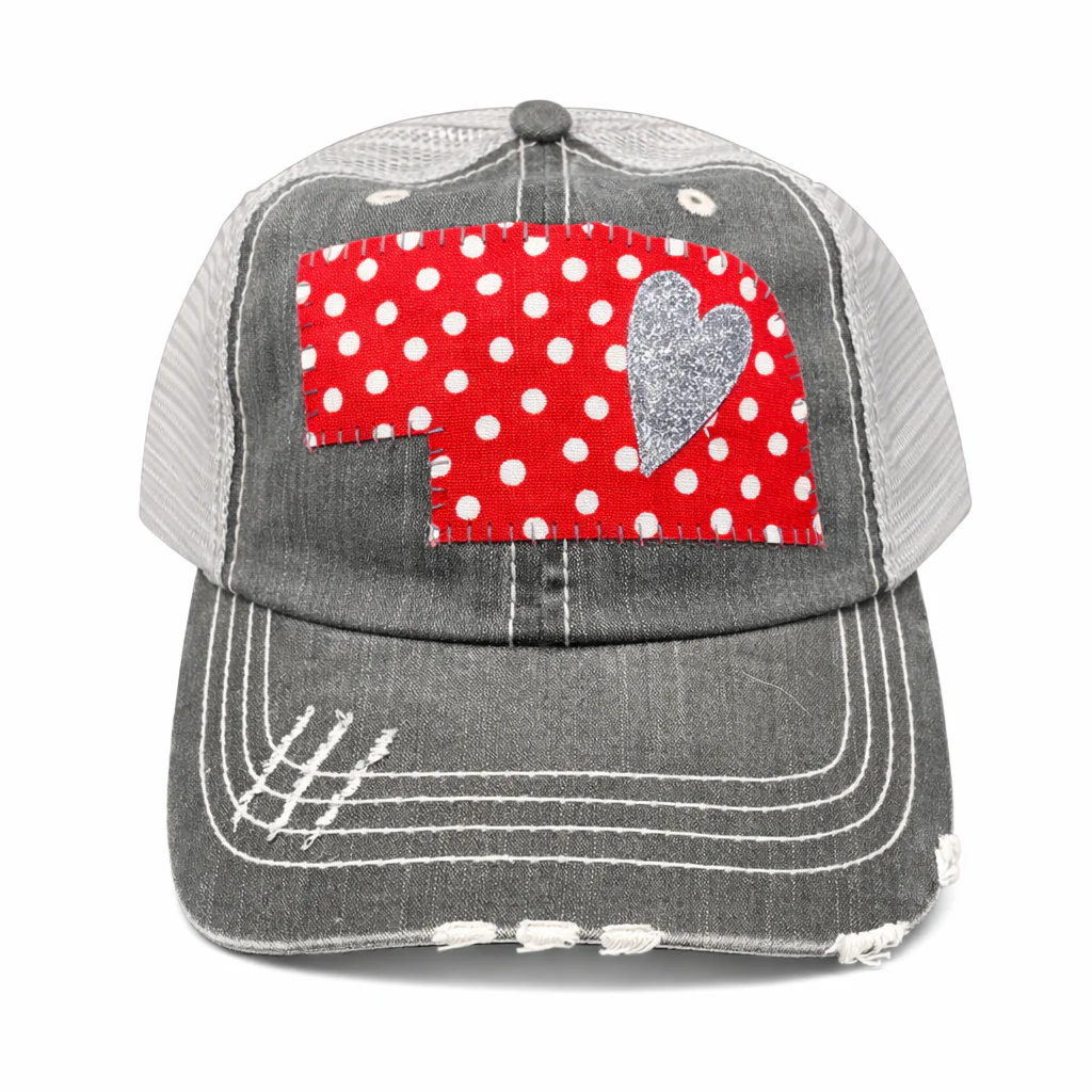 Ladies Nebraska Patch Hats | Multiple Designs | Small Town Famous - Image 18