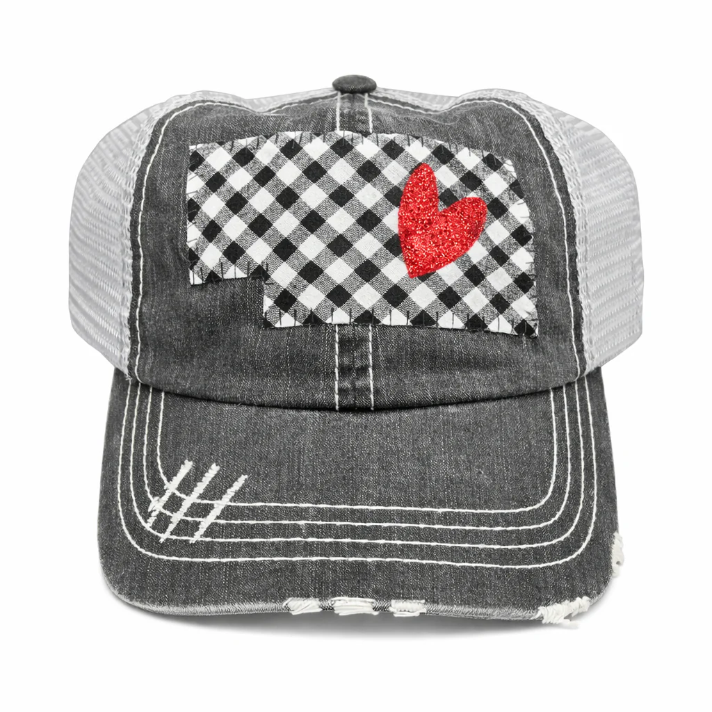 Ladies Nebraska Patch Hats | Multiple Designs | Small Town Famous - Image 4