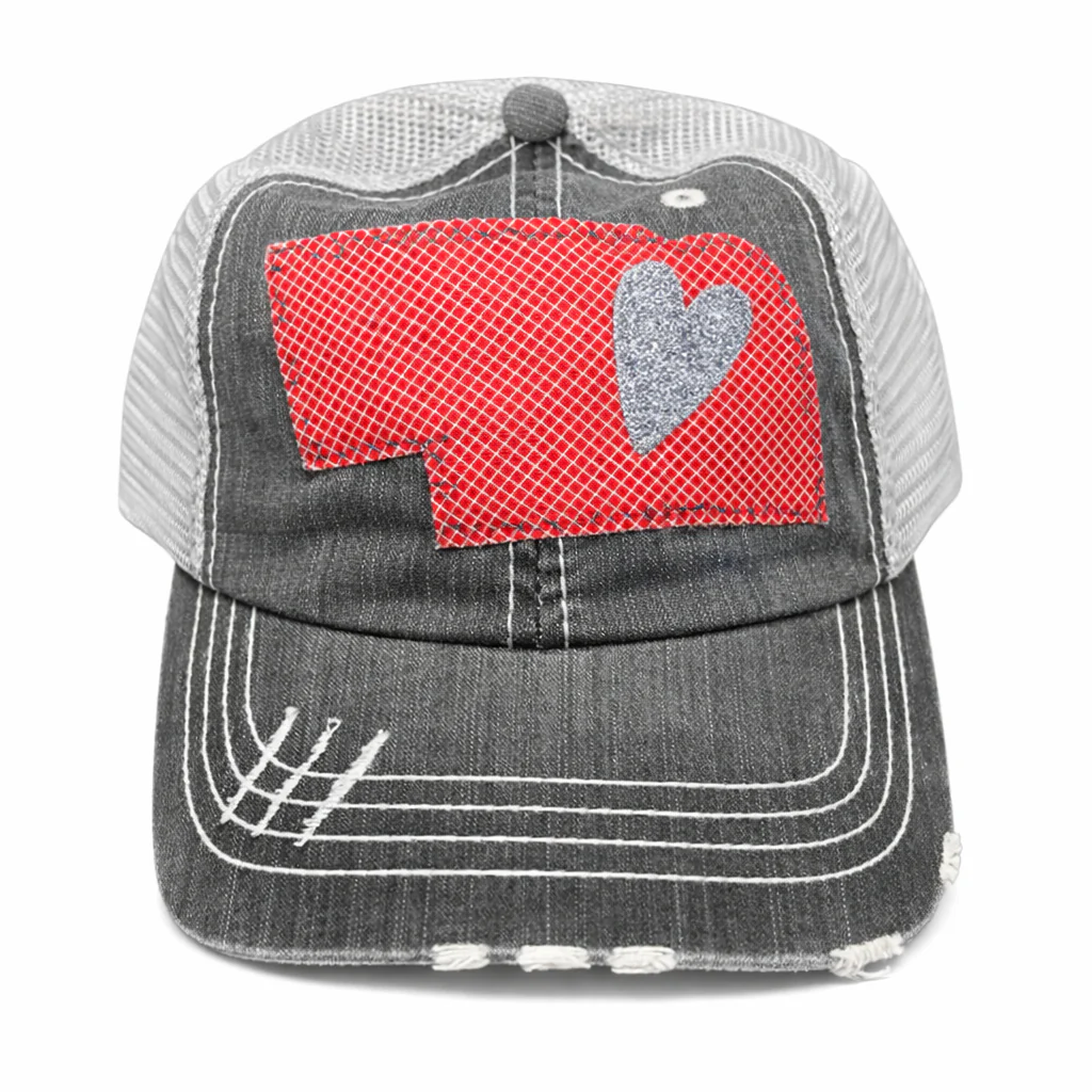 Ladies Nebraska Patch Hats | Multiple Designs | Small Town Famous - Image 9