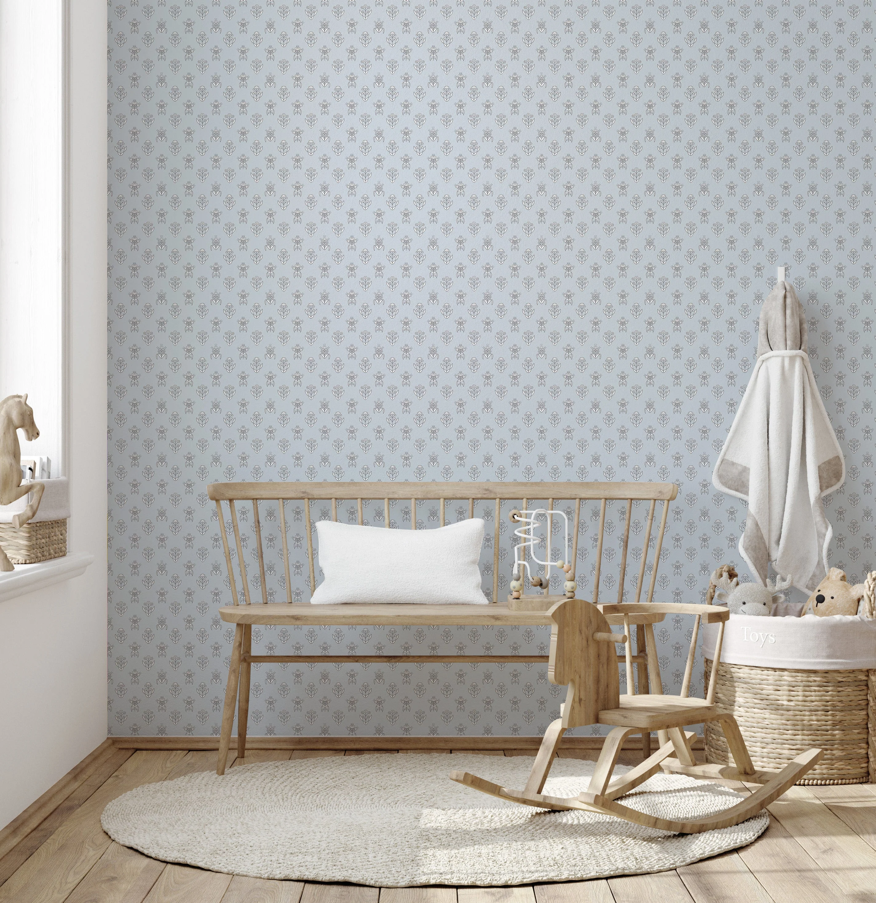 Laina Wallpaper by Quirky Paisley Designs - Image 3