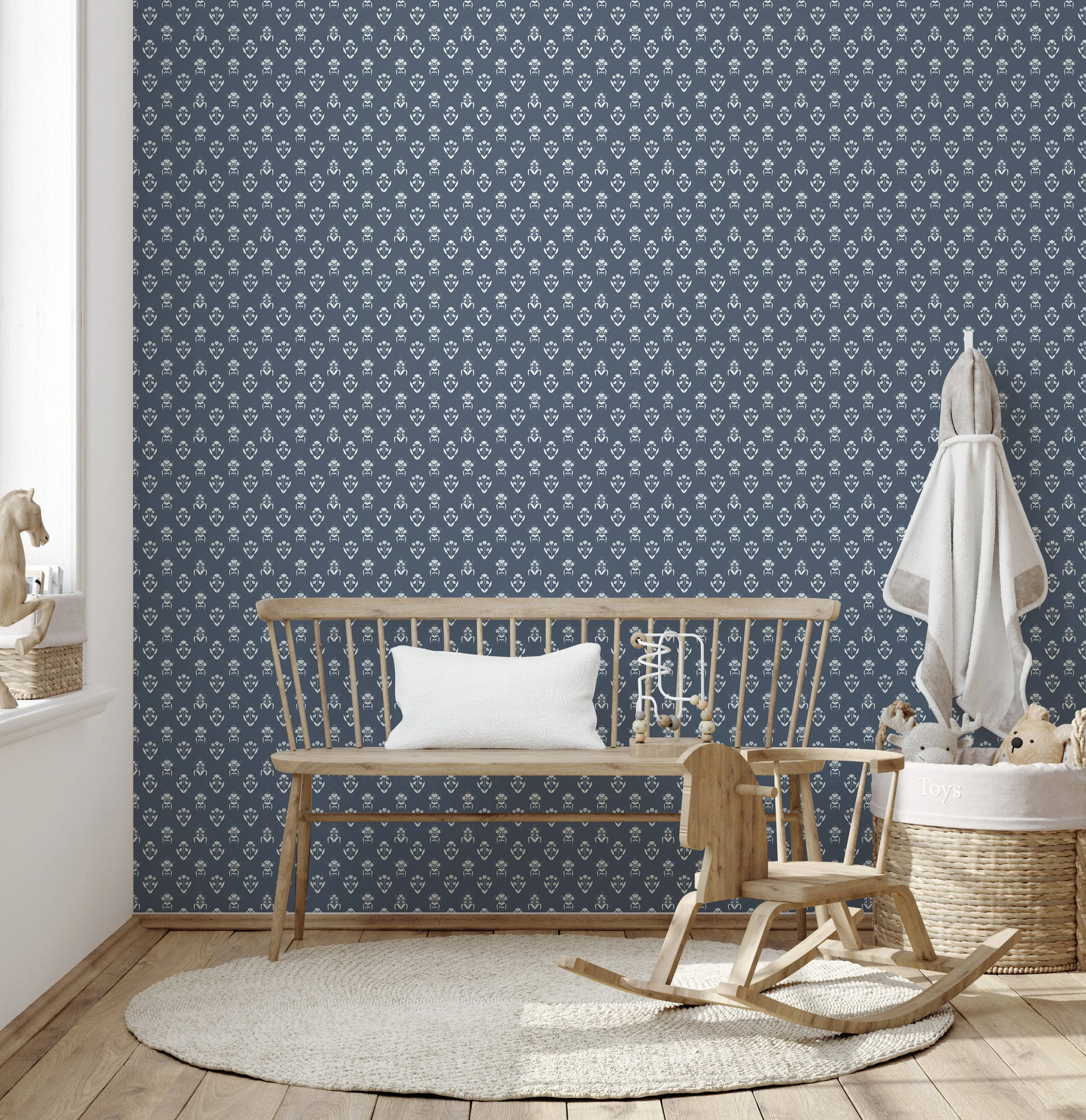 Laina Wallpaper by Quirky Paisley Designs - Image 4