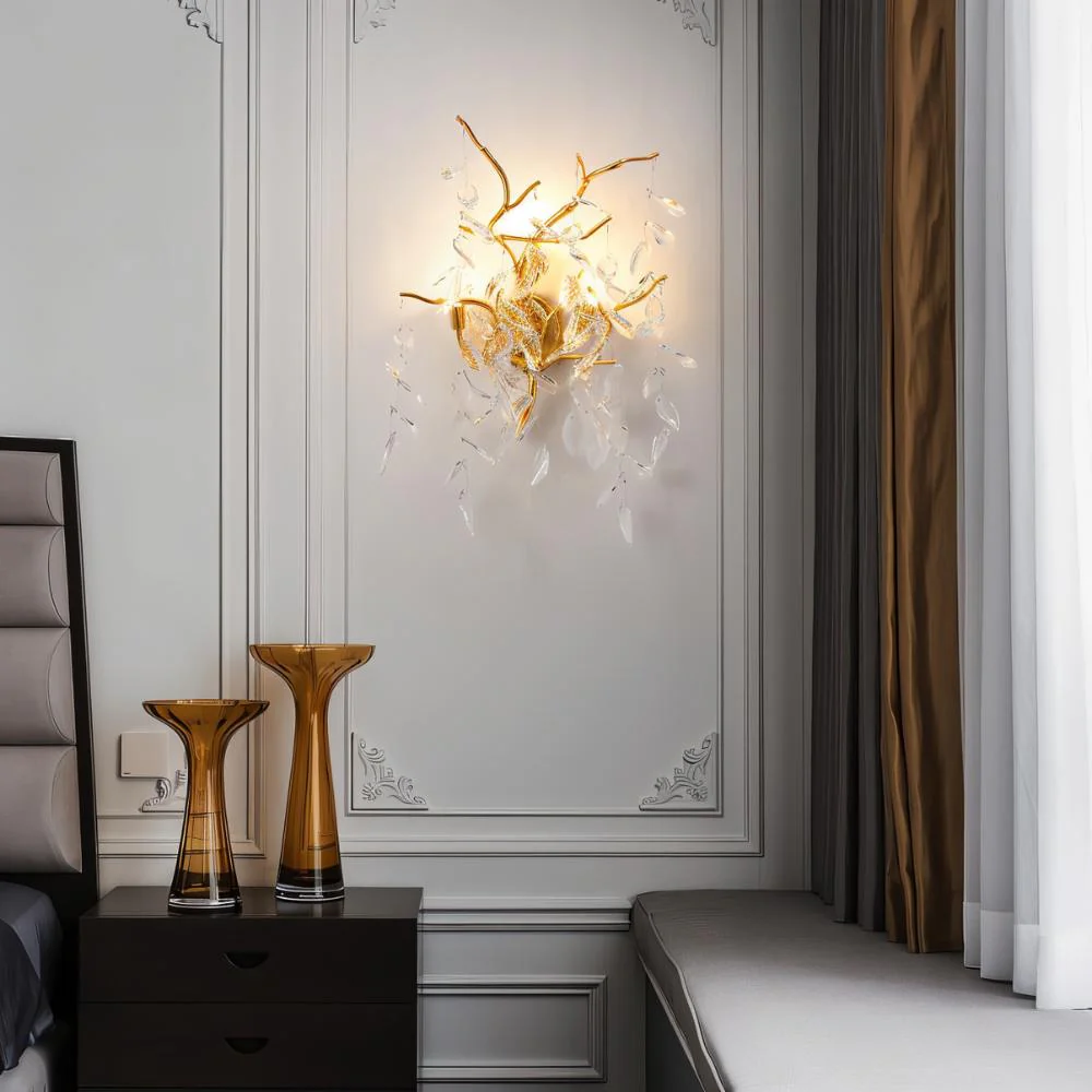 Lamean Crystal Wall Lamp - Image 2