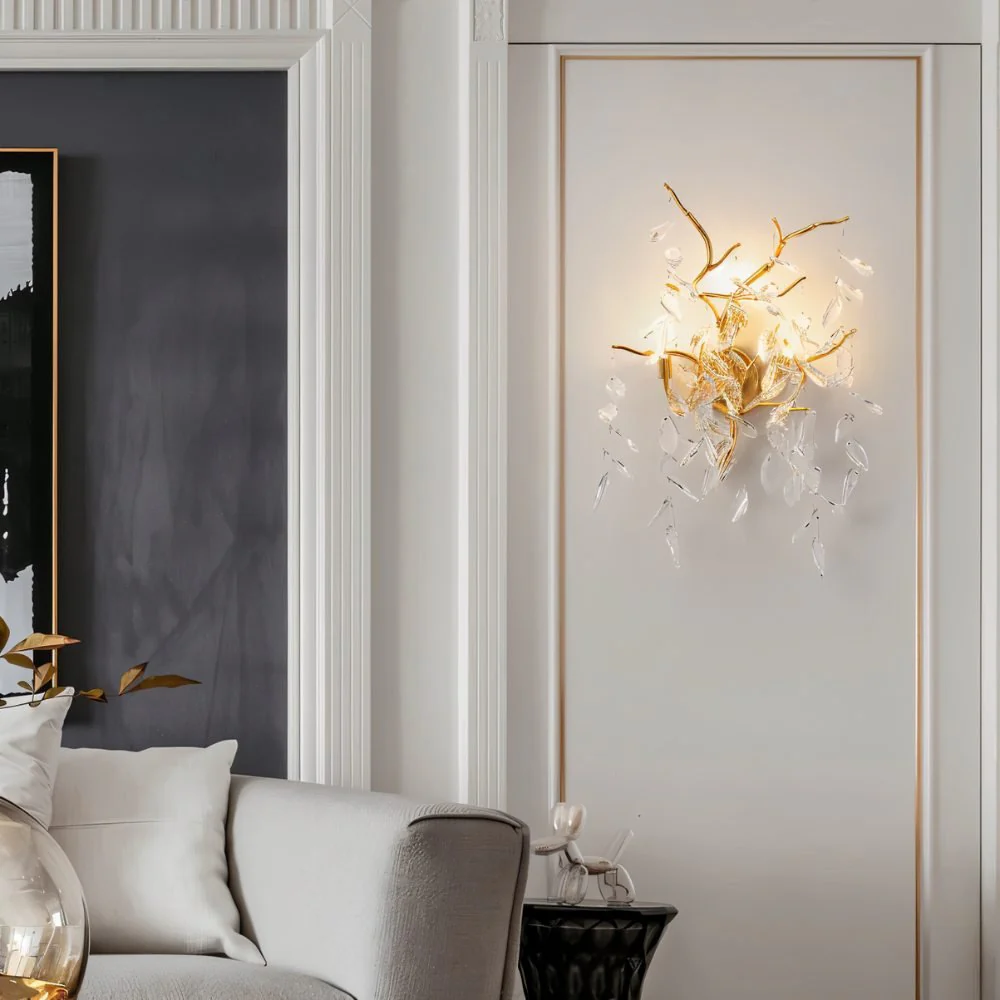 Lamean Crystal Wall Lamp - Image 4
