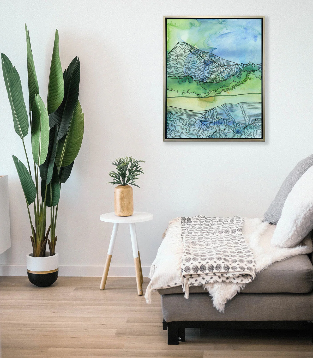 Land and Sea - Open Edition Canvas Print - Image 2
