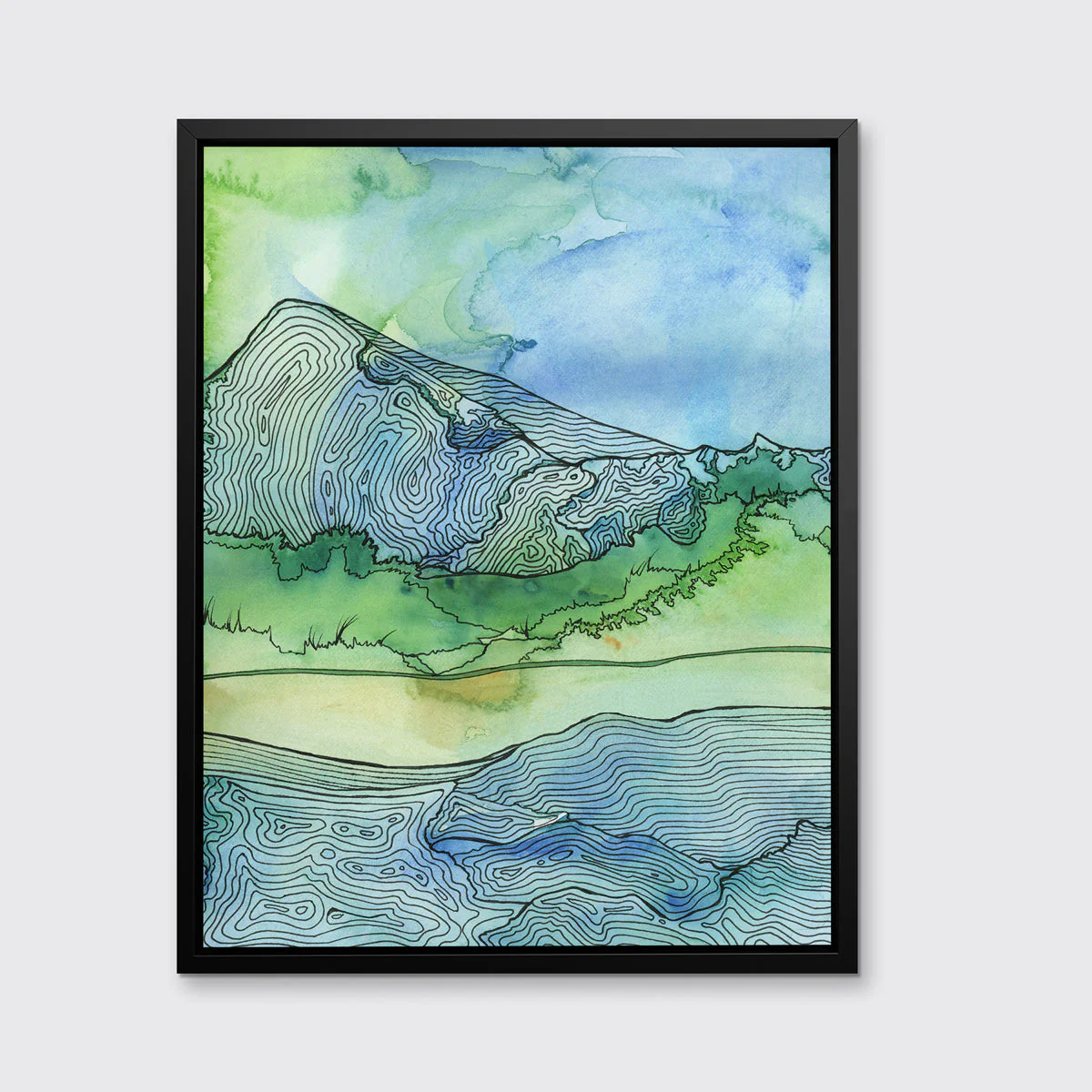 Land and Sea - Open Edition Canvas Print - Image 4