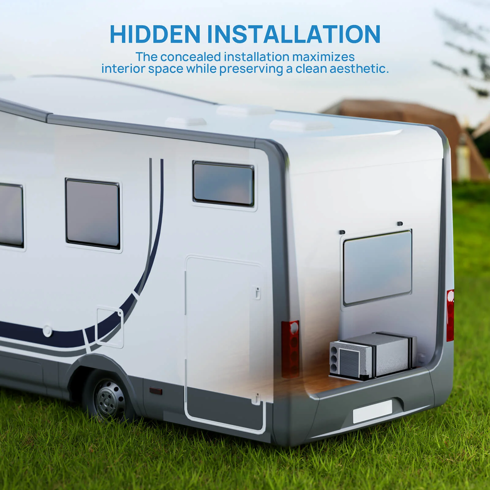 Lapland 10,000 BTU Inverter Under-Bench RV Air Conditioner - Image 4