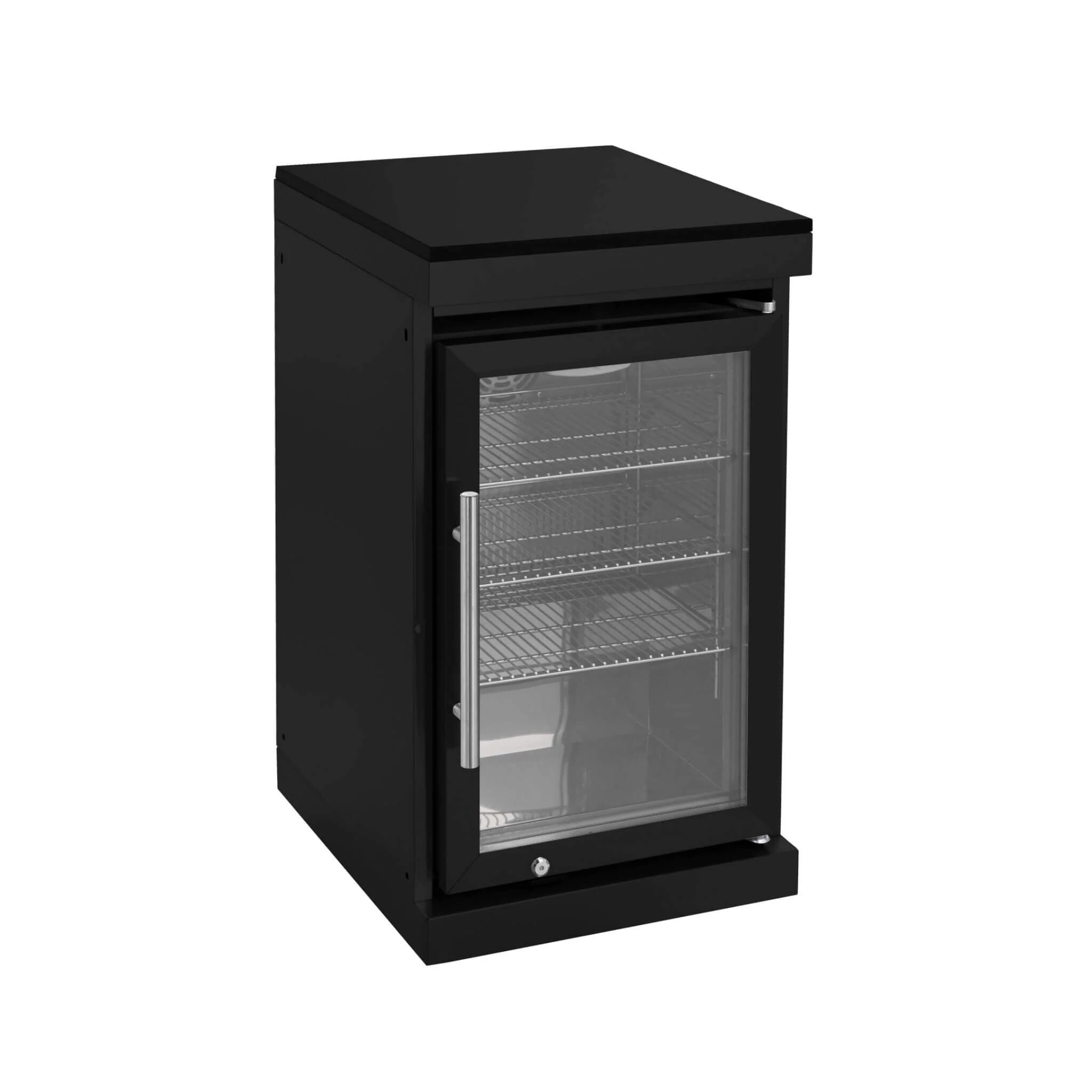 Large 68L Stainless Steel Single-Door Fridge For Outdoor Kitchen Islands (SAK15296) - Image 4