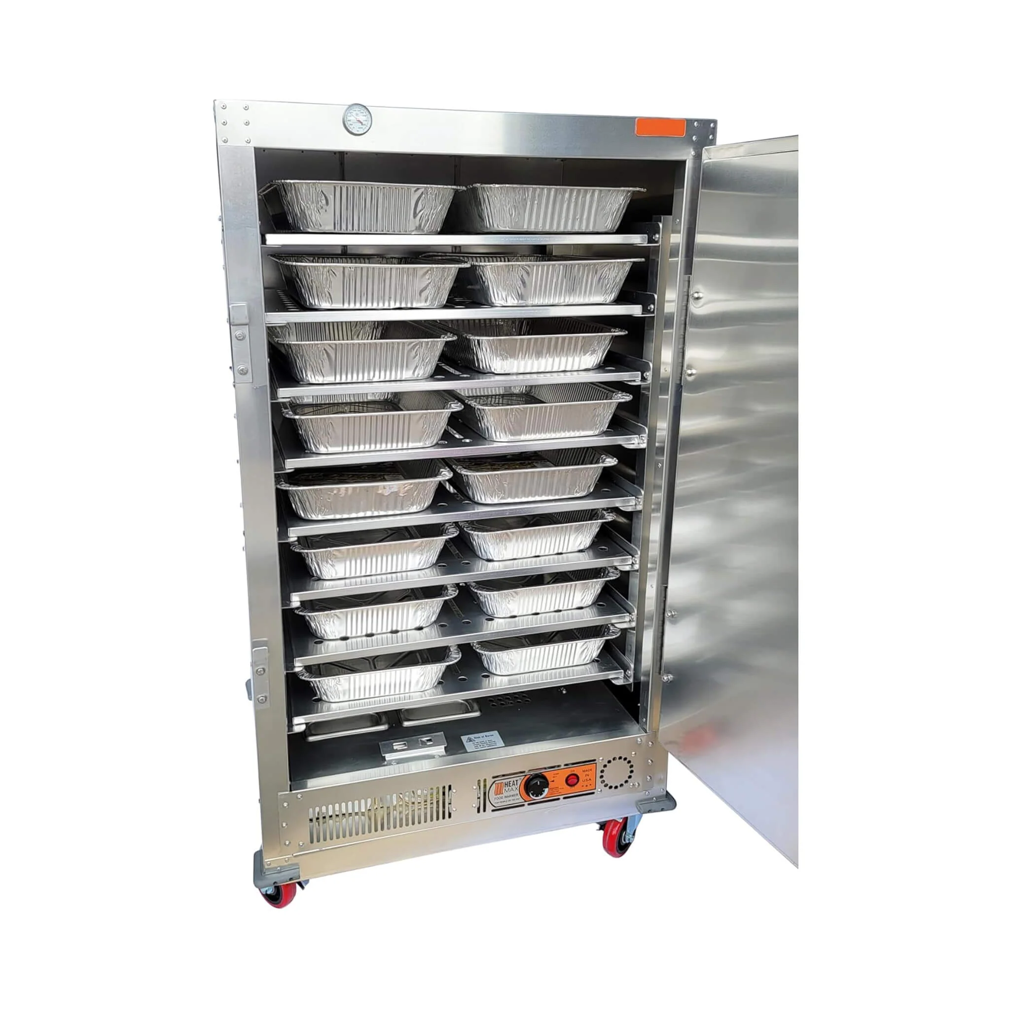 Large Electric Commercial Food Warmer Holding Cabinet For 16 Full Size Pans [Pans Not Included] (SAK30279) - Image 3
