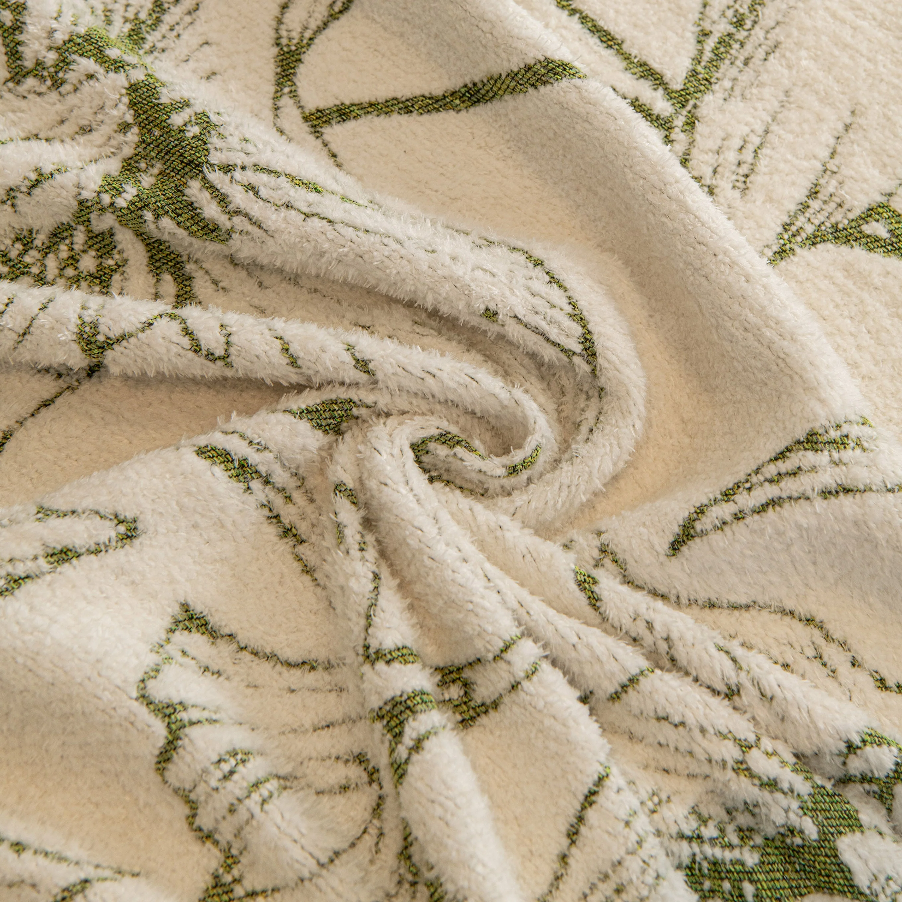 Large Floral Sofa Cover Throw Blanket, Plush Jacquard Non-Shedding Couch Cover for Pets - Image 12