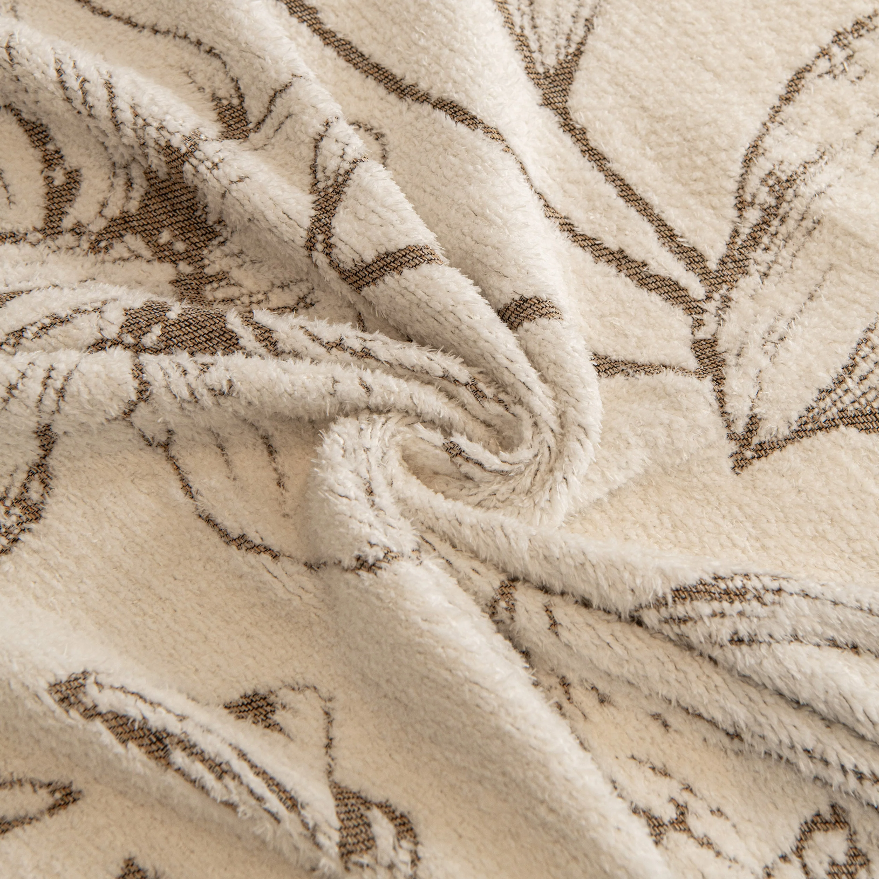 Large Floral Sofa Cover Throw Blanket, Plush Jacquard Non-Shedding Couch Cover for Pets - Image 93