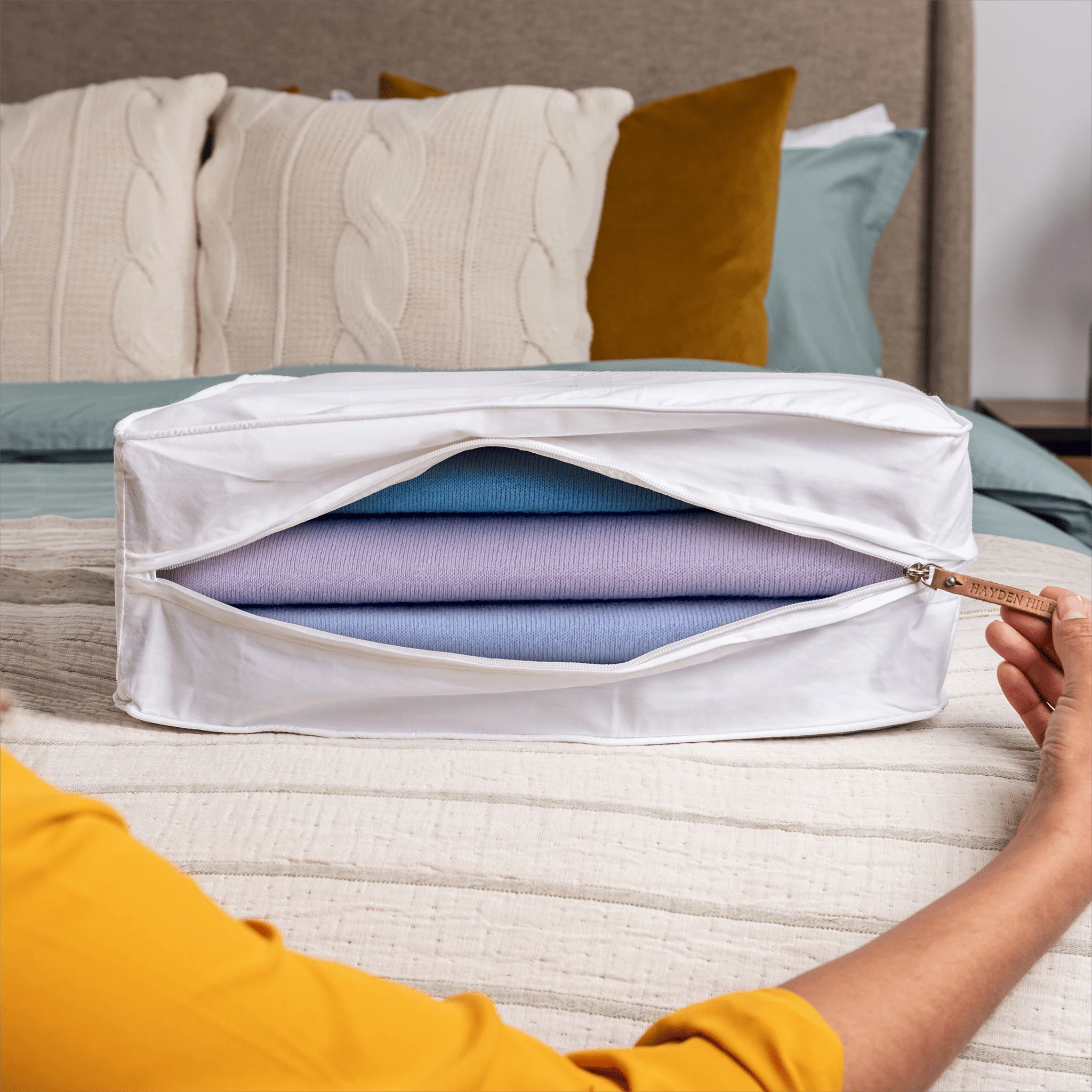 Large Organic Cotton Storage Bag - Image 4