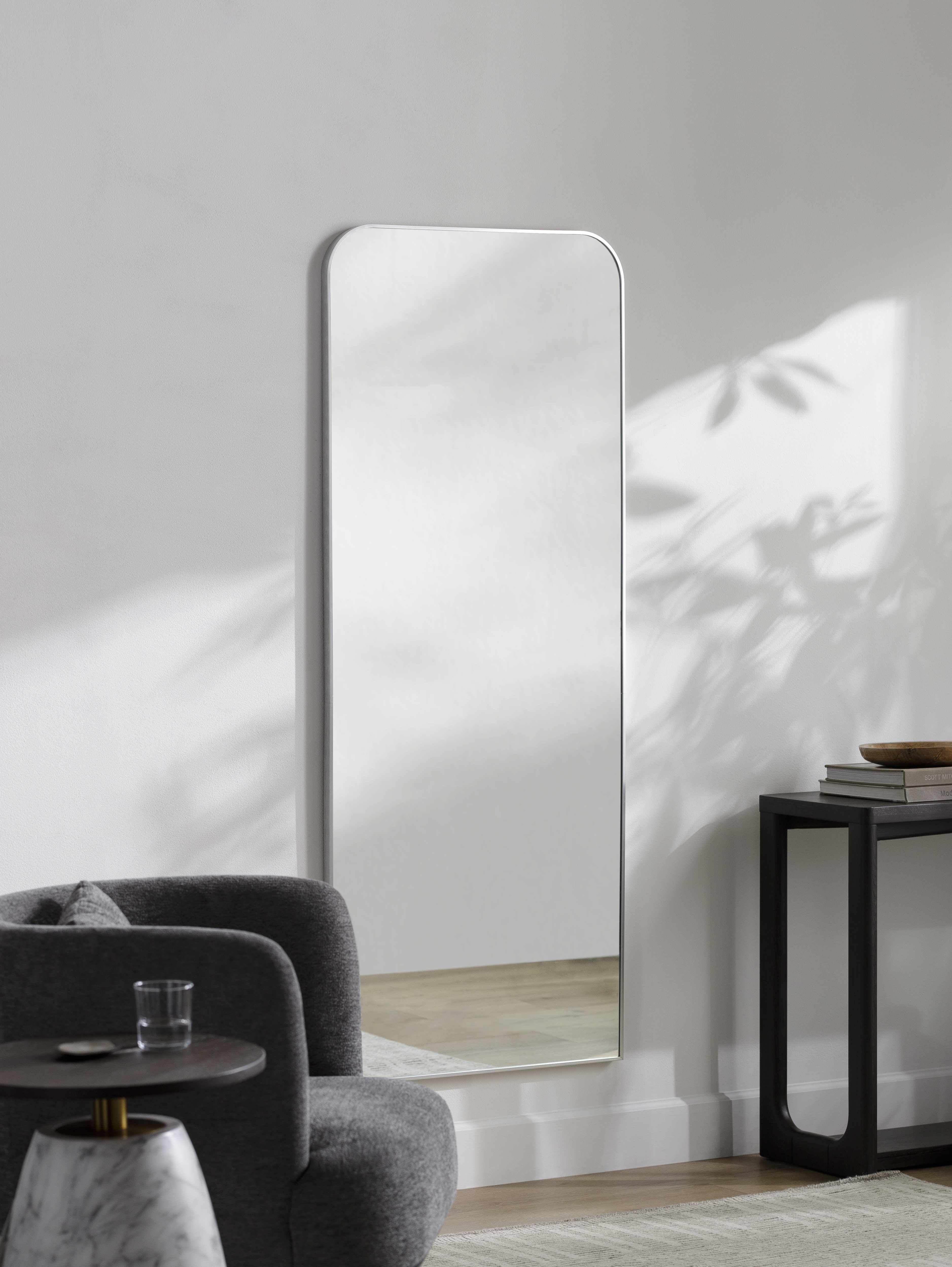 Lavezzola Metallic Silver Mirror - Image 4