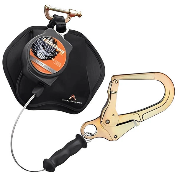 Leading Edge 10 ft Self Retracting Lifeline With Snap/Rebar Hooks - Image 2