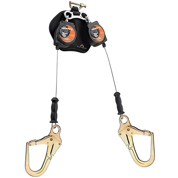 Leading Edge Dual Self Retracting Lifeline With Snap/Rebar Hooks - Image 2