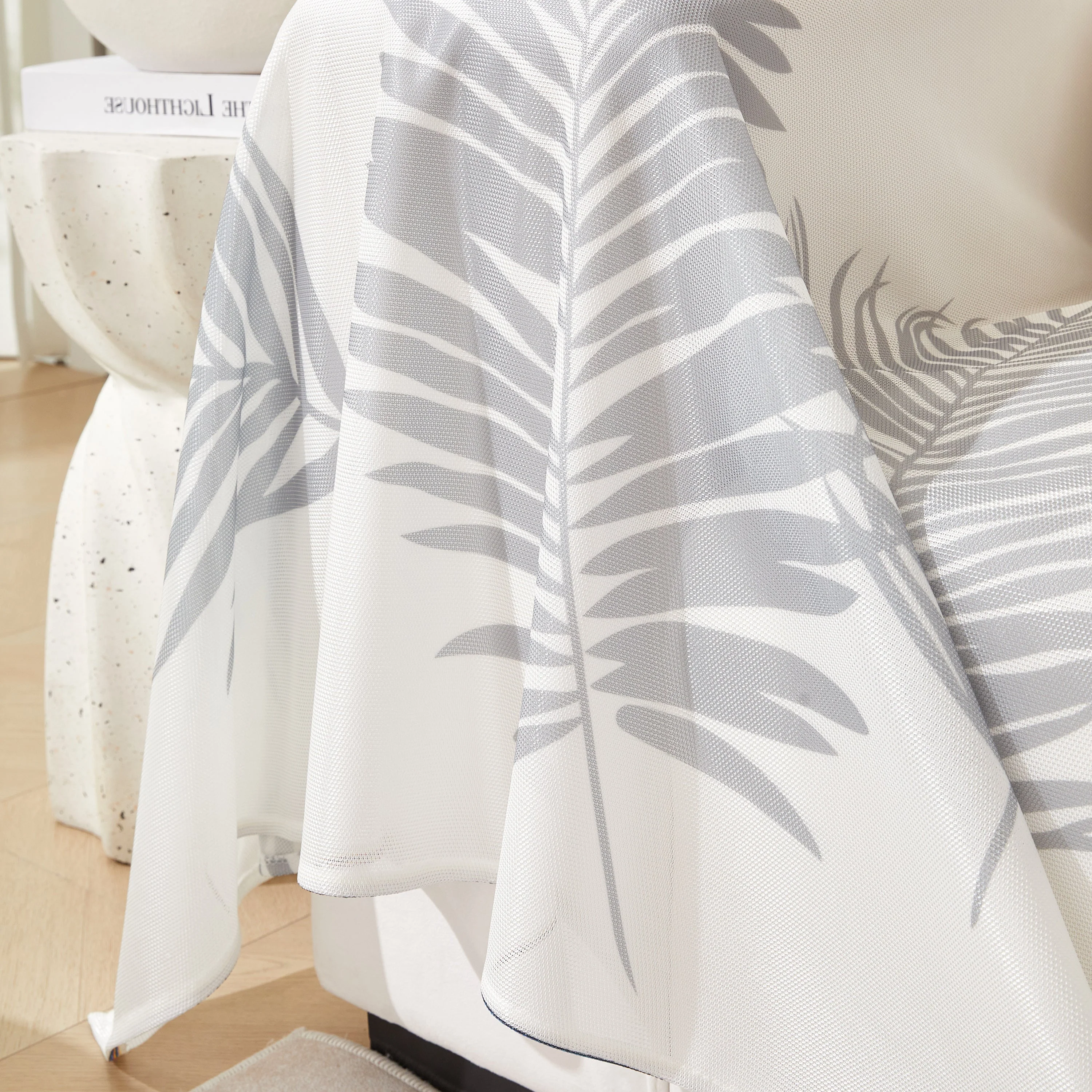 Leaf Printed Slipcover Sofa Covers, Universal Couch Throw Cover, Pets Furniture Protector for Home Decor - Image 119