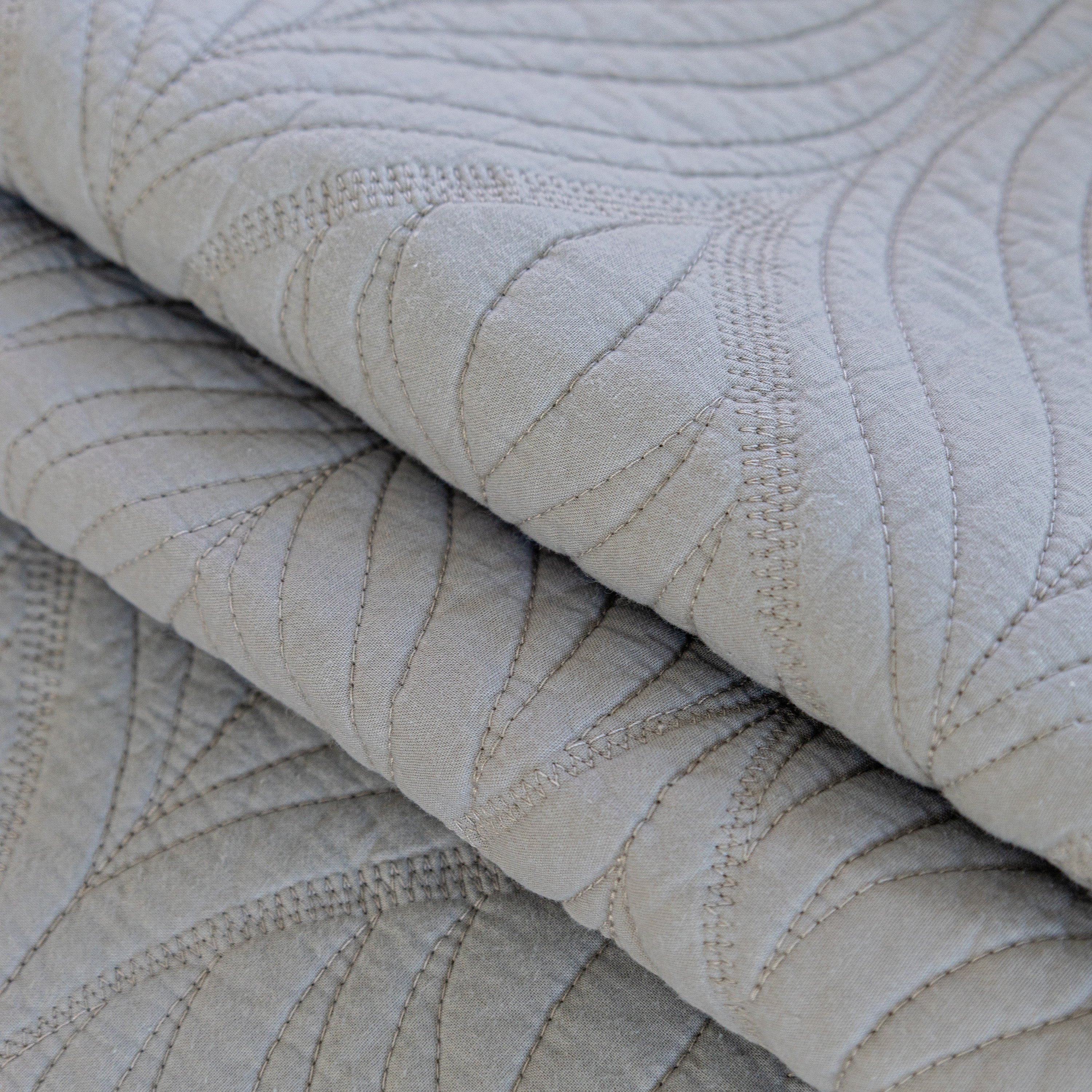 Leaf Vein Textured Cotton Quilted Sofa Slipcover, Non-Slip Modular Couch Covers - Image 66