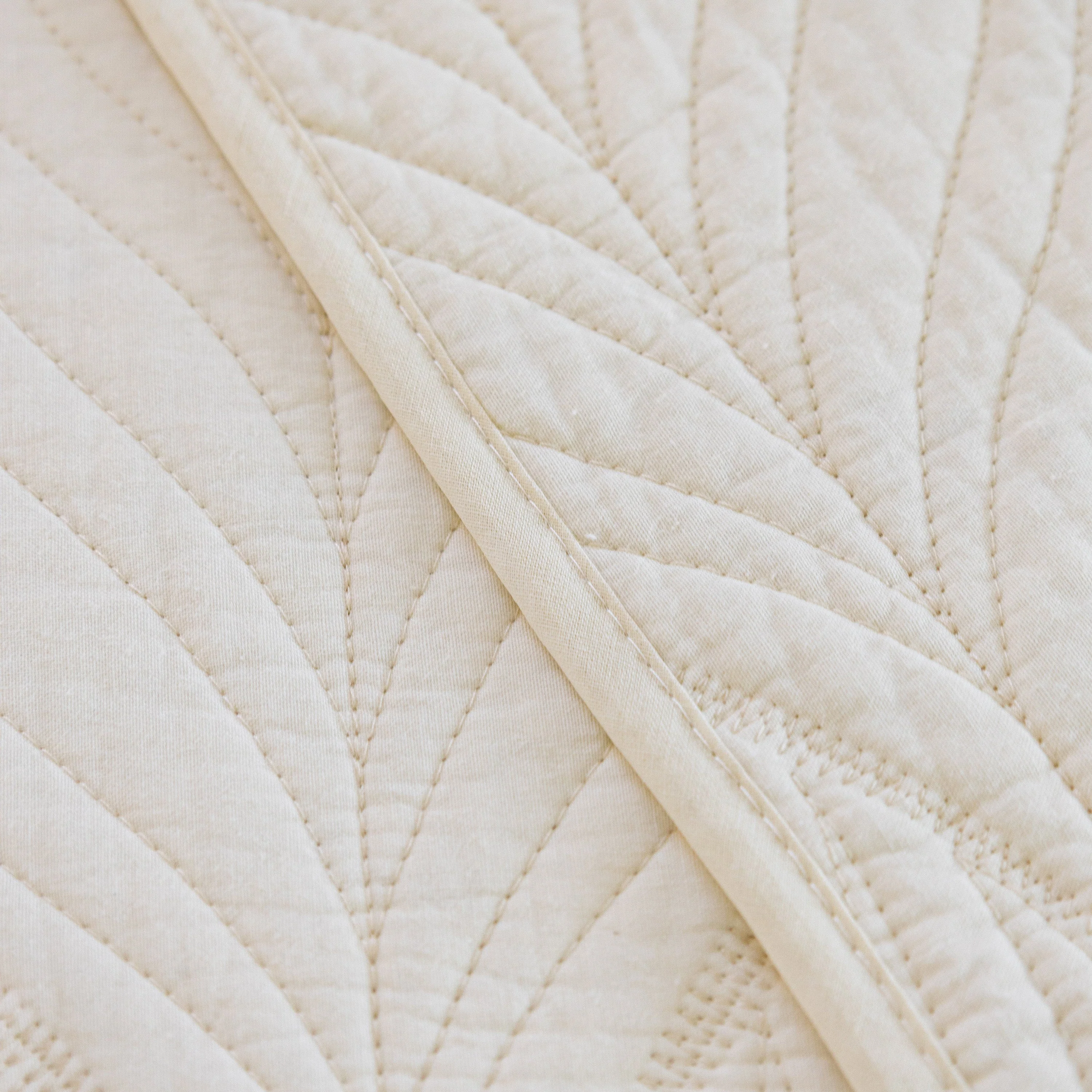 Leaf Vein Textured Cotton Quilted Sofa Slipcover, Non-Slip Modular Couch Covers - Image 8